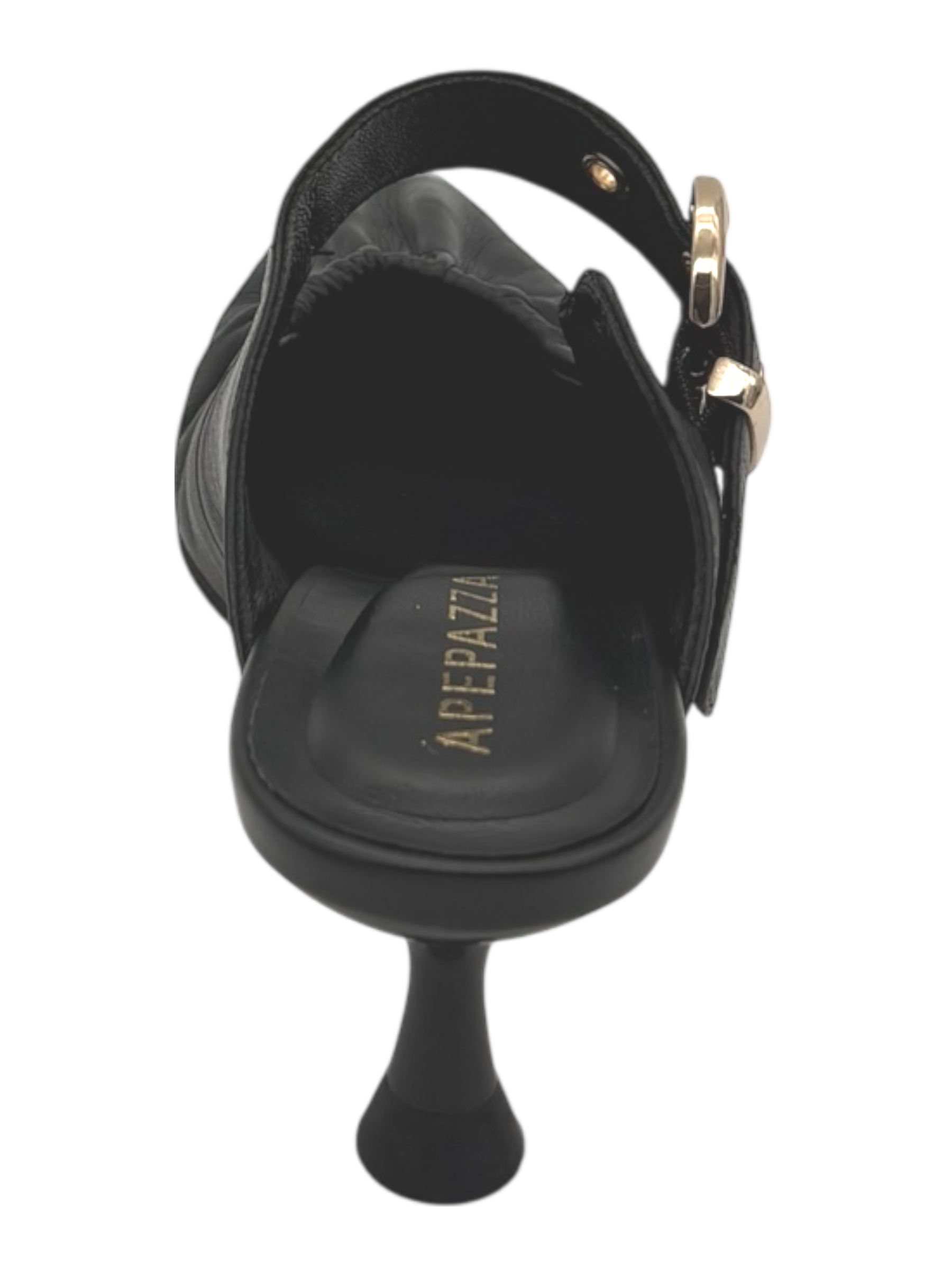 Scarpa pelle donna Apepazza Black - Lea -