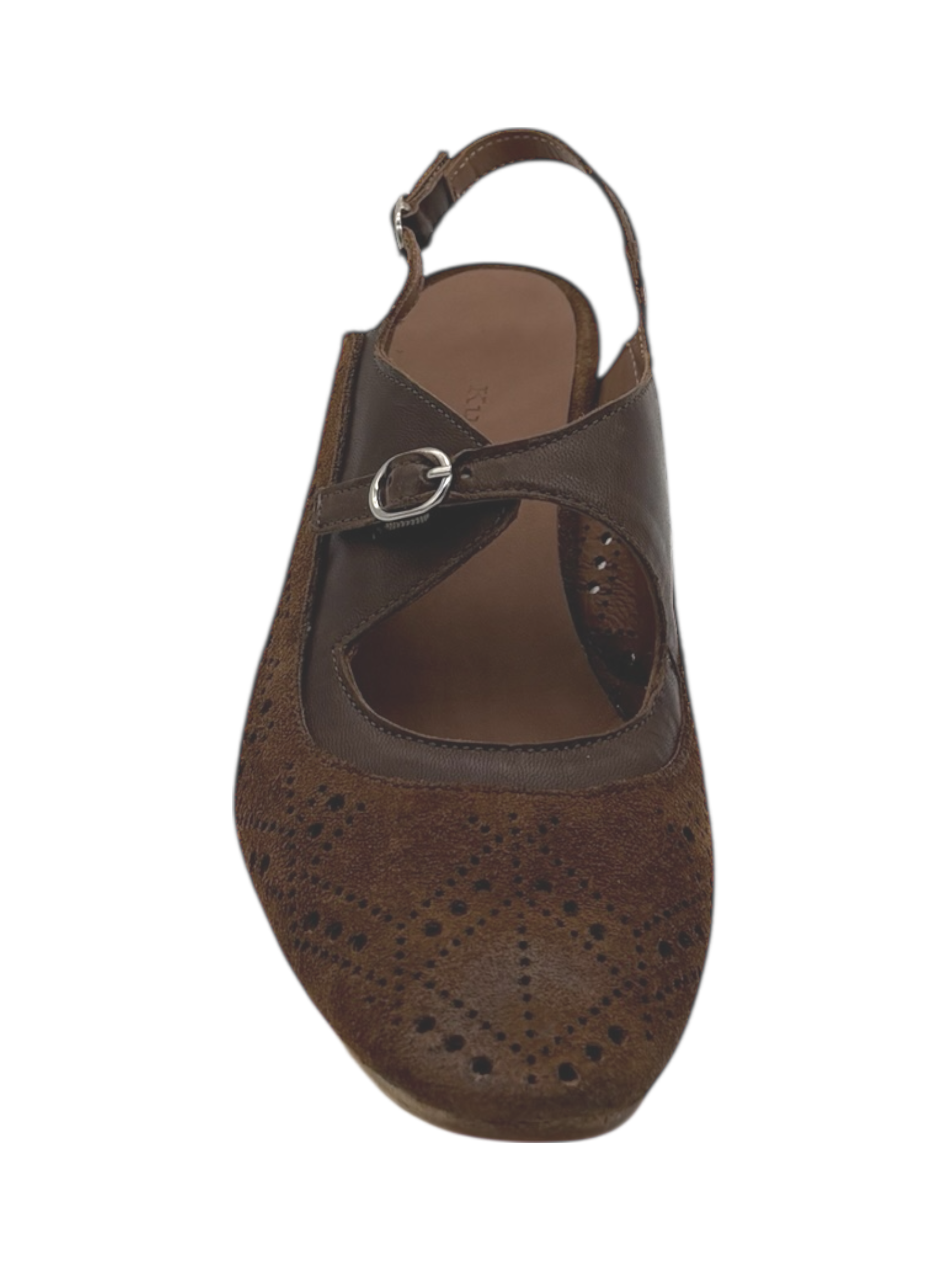 Scarpa camoscio donna Kudetà Tabacco  - 614405 -