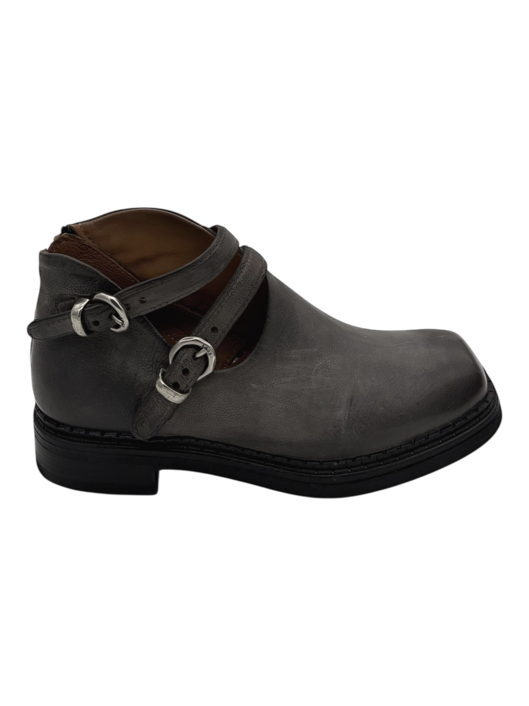 Scarpa pelle donna AS98 Smoke - C15104 -