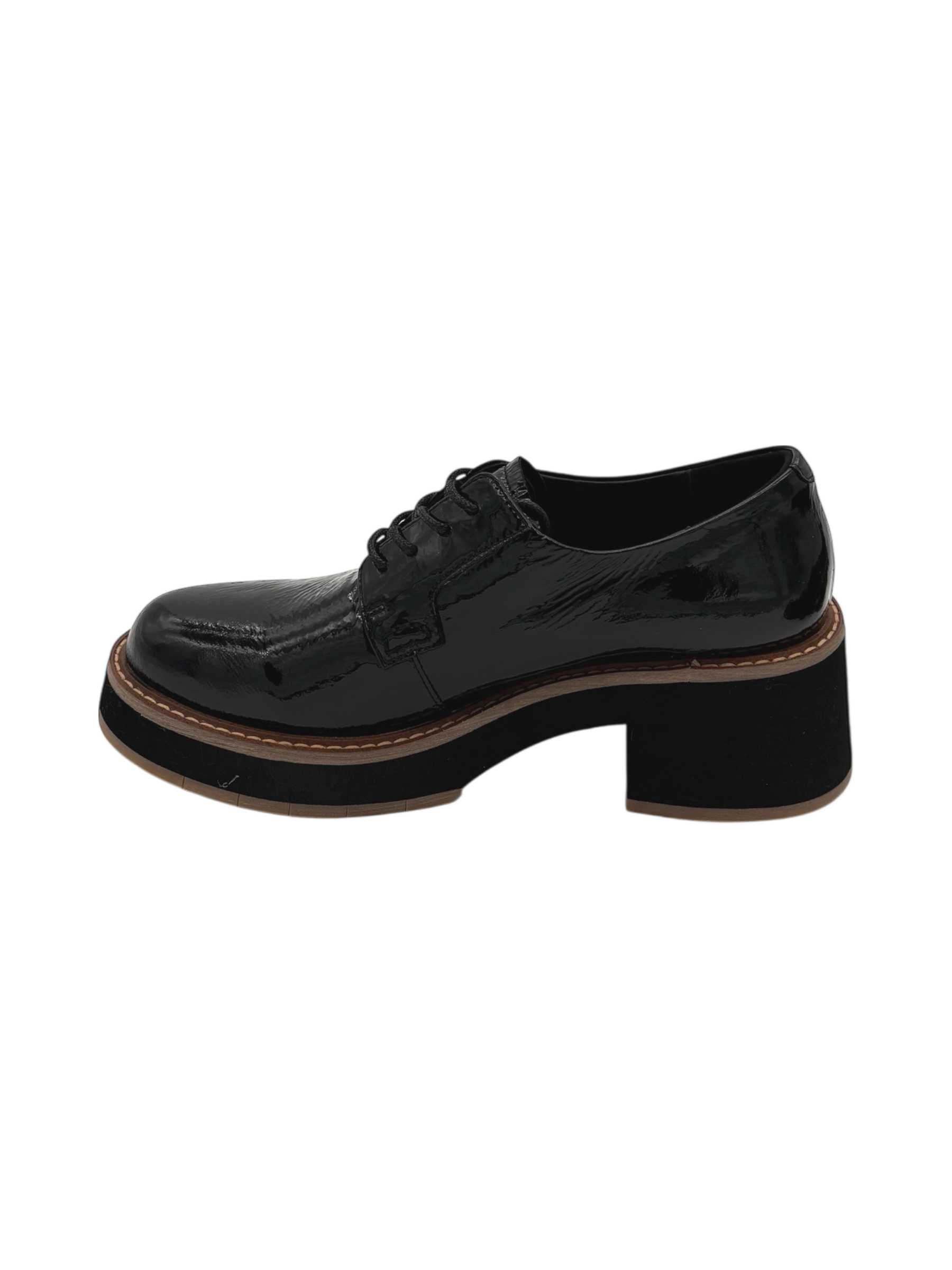 Scarpa pelle donna Miss Olivia Nero - Paloma D3 -