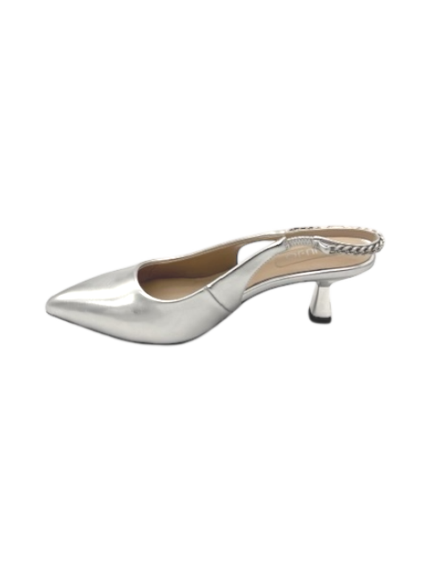 Slingback LIU JO metallic silver - Sandie 08 -