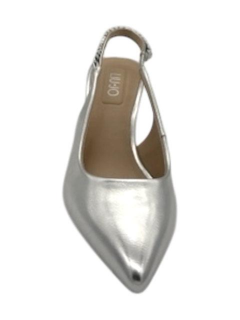 Slingback LIU JO metallic silver - Sandie 08 -