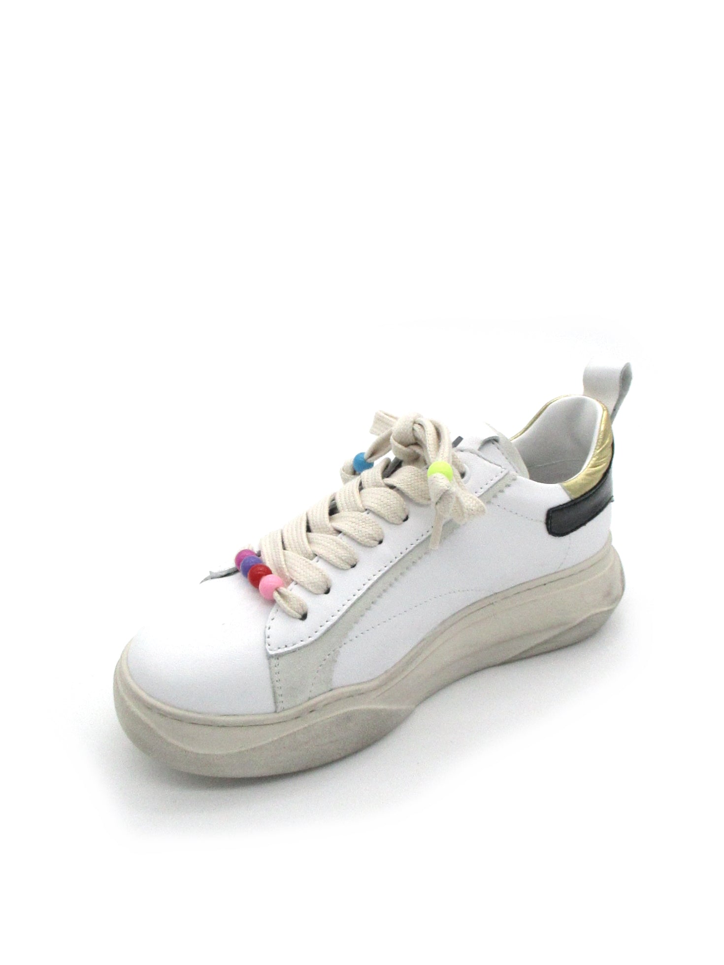 Sneaker pelle donna GIO+ Combi Black White - GIADA 62B -