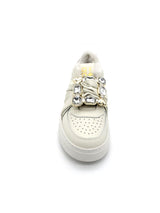 Sneaker pelle donna GIO+ Combi Luxury Latte - ADA40G -