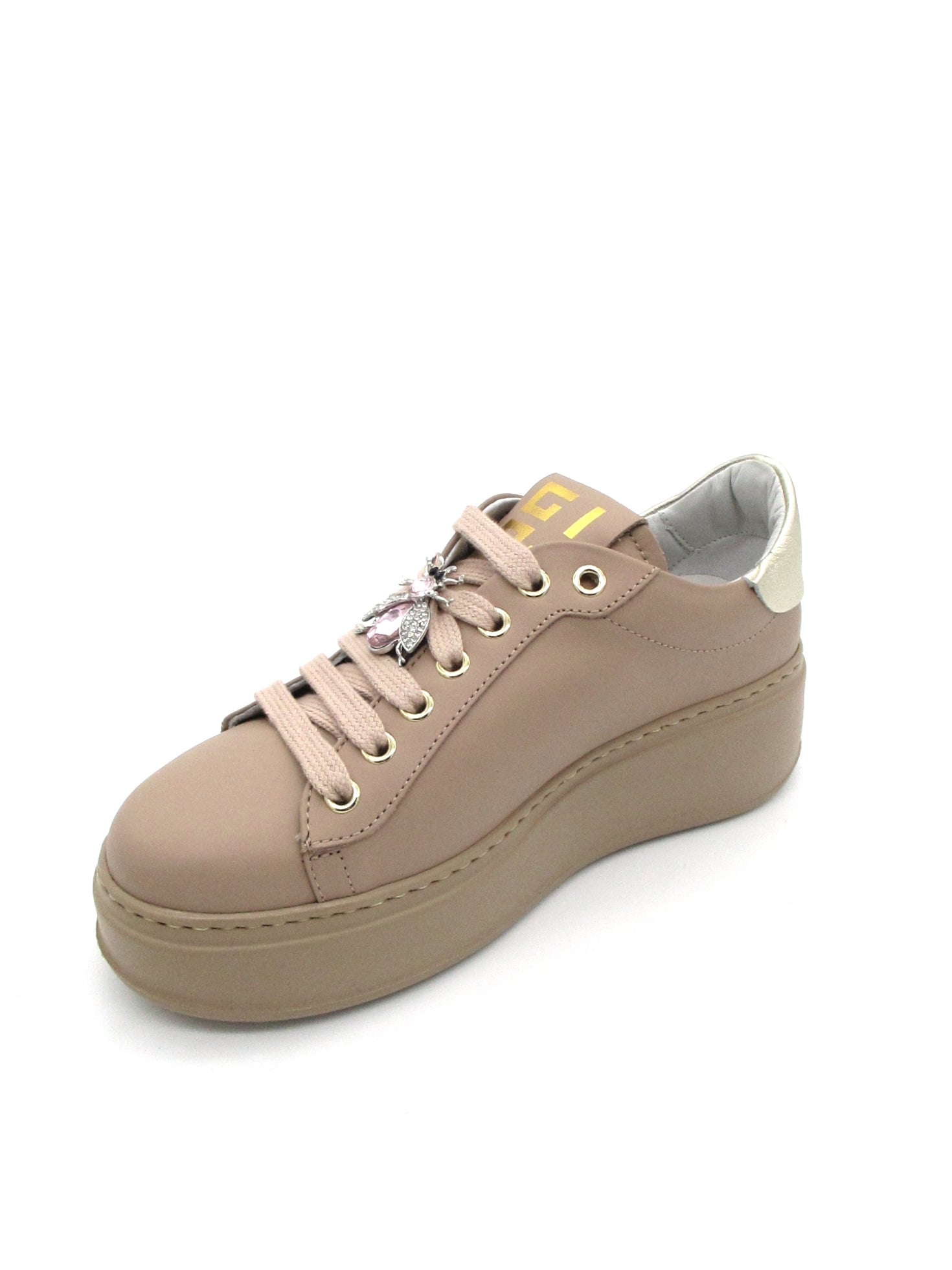 Sneaker pelle donna GIO+ Combi Nudo - PIA 86C -