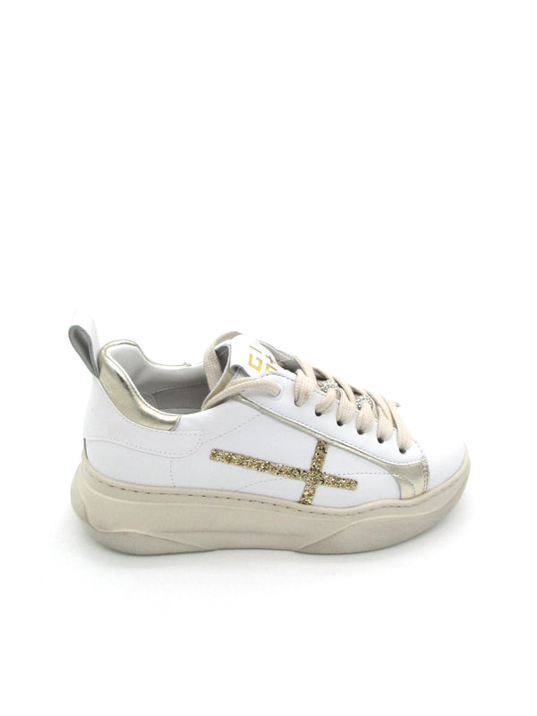 Sneaker pelle donna GIO+ Combi Oro - GIADA 63V -
