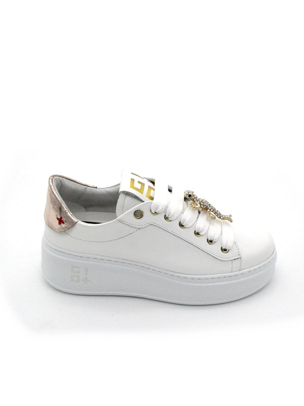 Sneaker pelle donna GIO+ Combi White - PIA 72B -