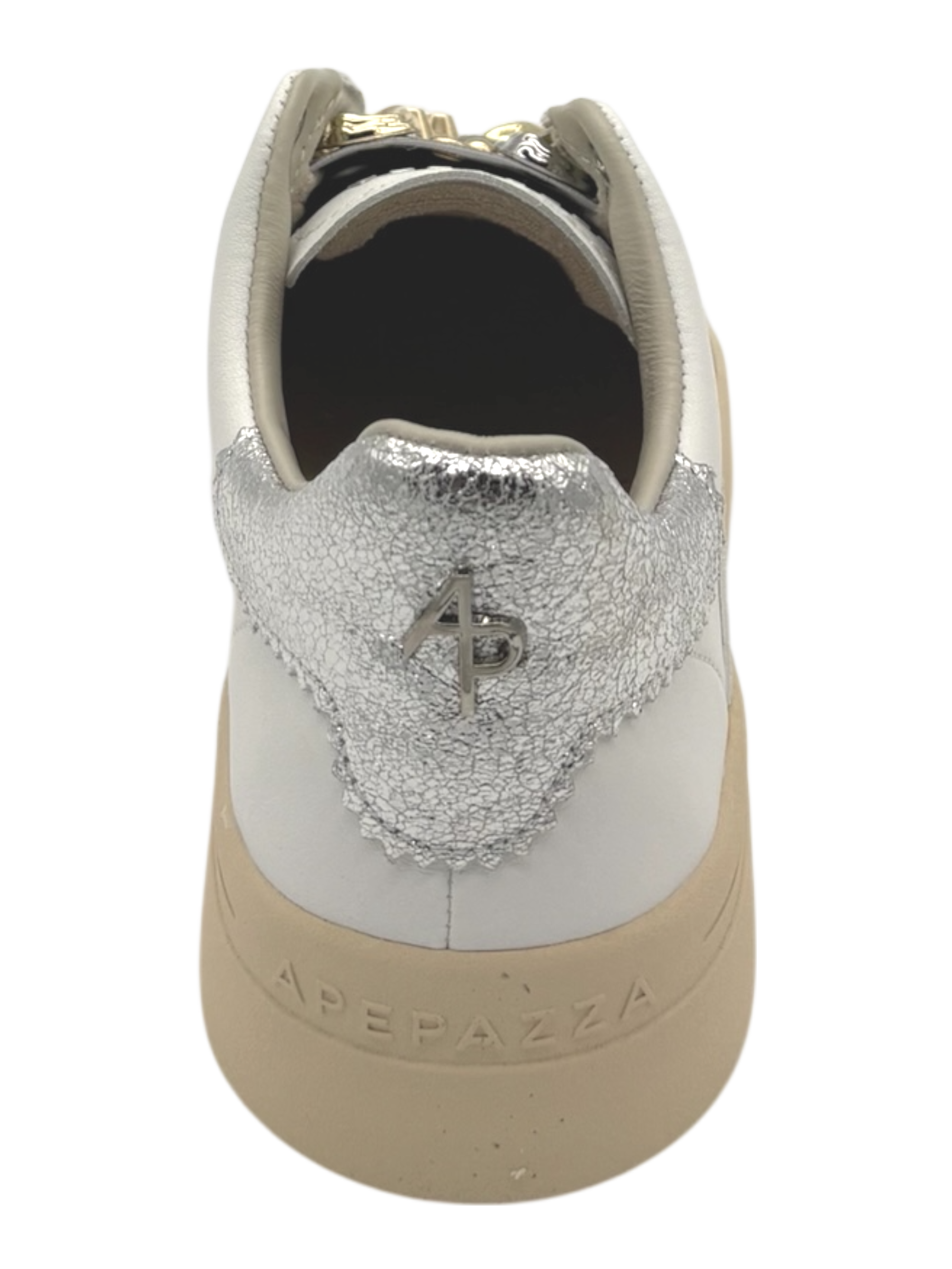 Sneakers donna Apepazza White Silver  -Iris 01-