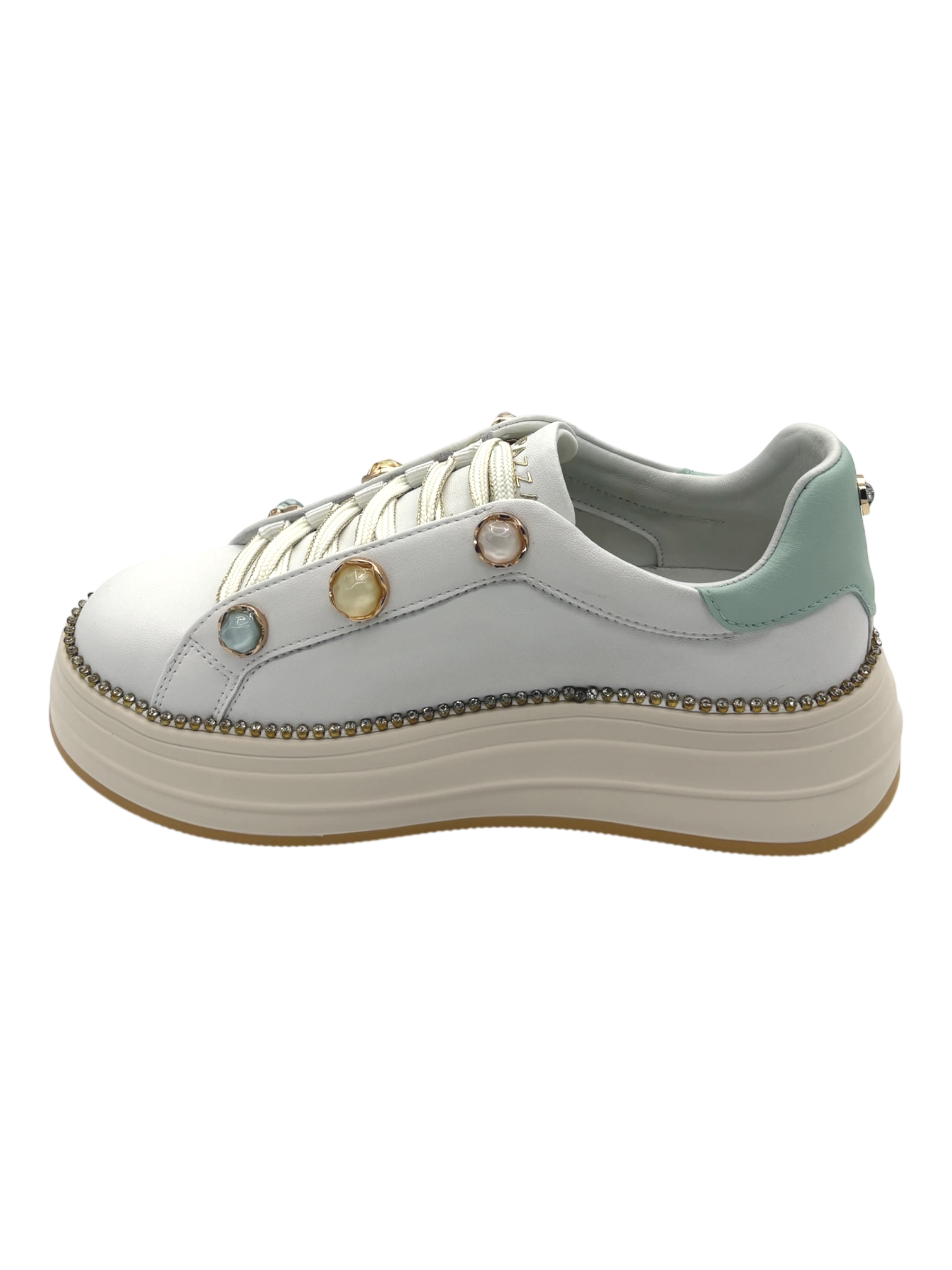 Sneakers donna Apepazza White Aqua  -Lifty 24-
