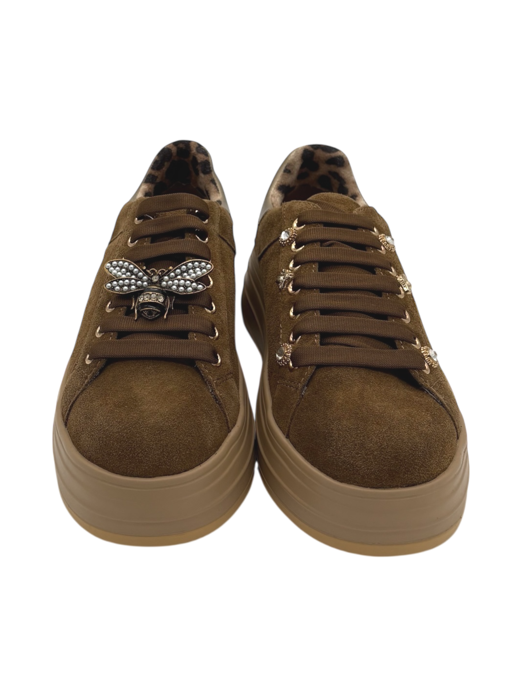Sneakers donna Apepazza Cognac  -Lilla-
