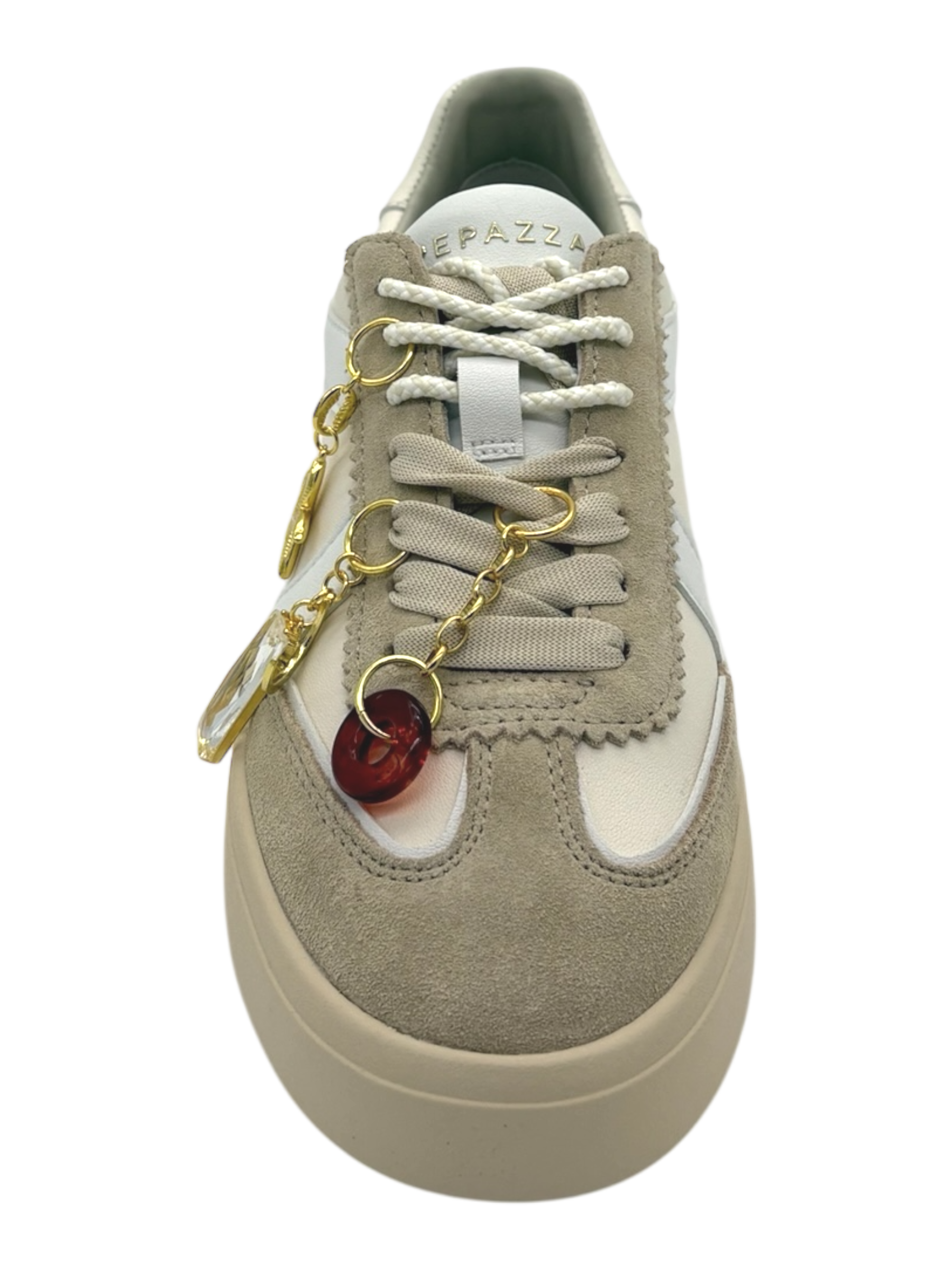 Sneakers donna Apepazza Cream   -Iris 02-