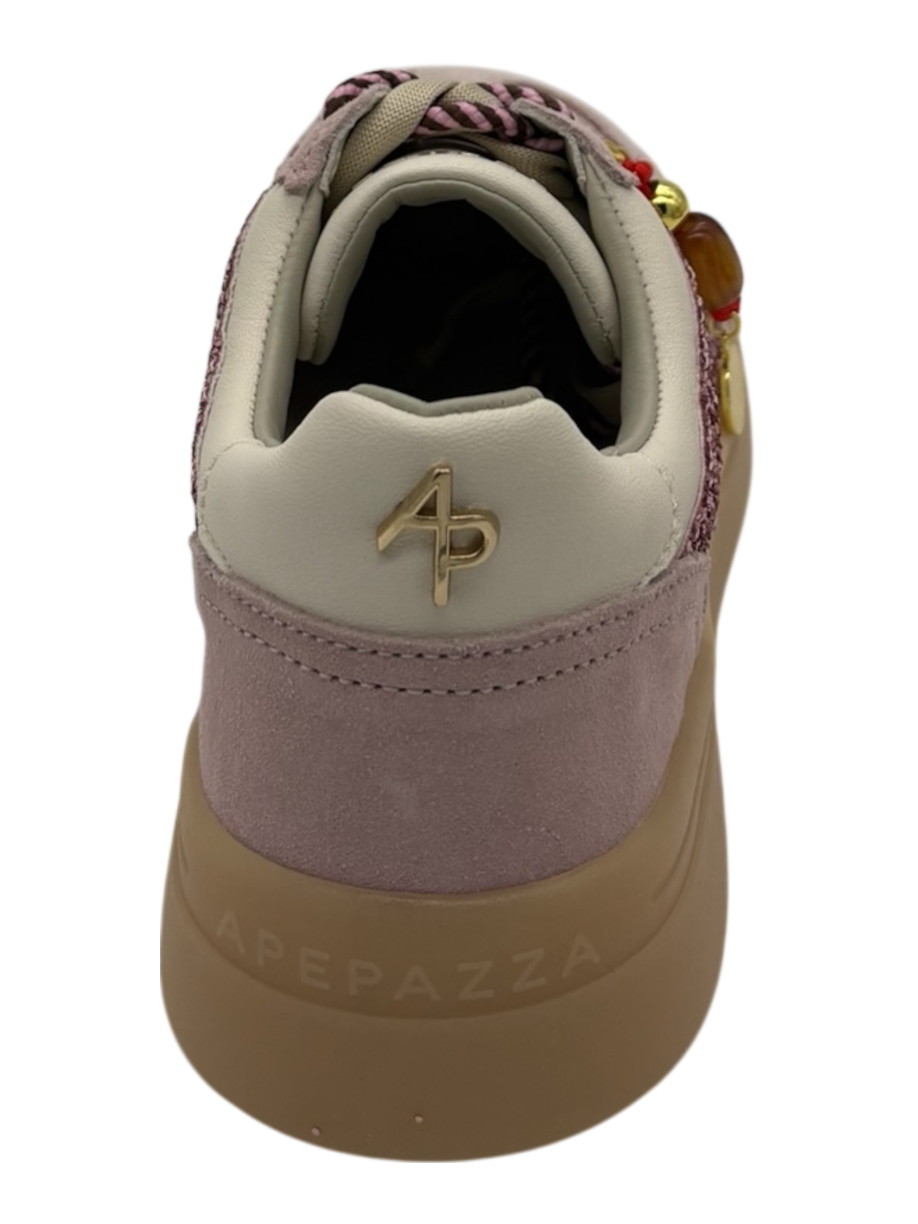 Sneakers donna Apepazza Cream Pink  -Iris 02-