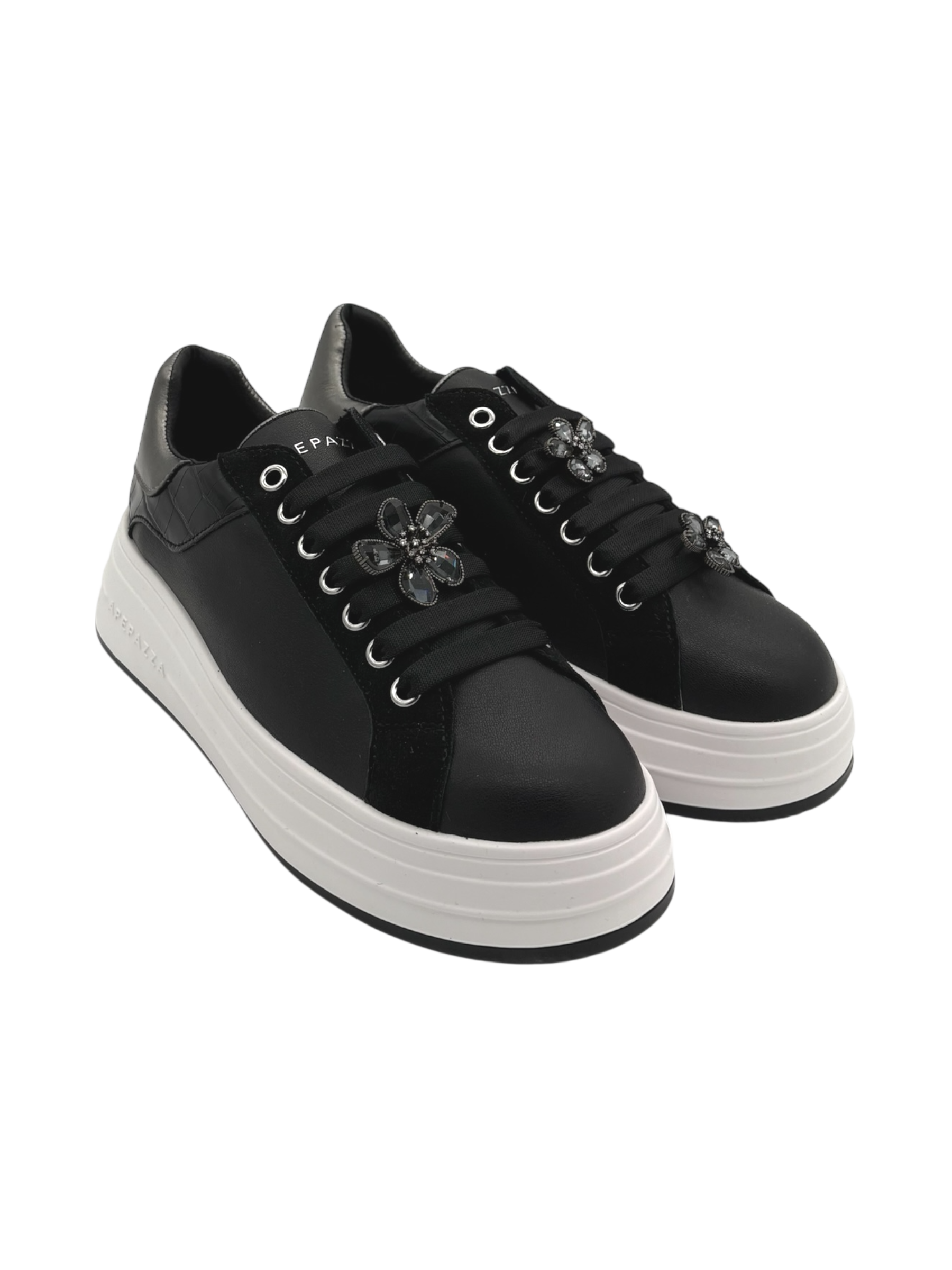 Sneakers donna Apepazza Black  -Lola-