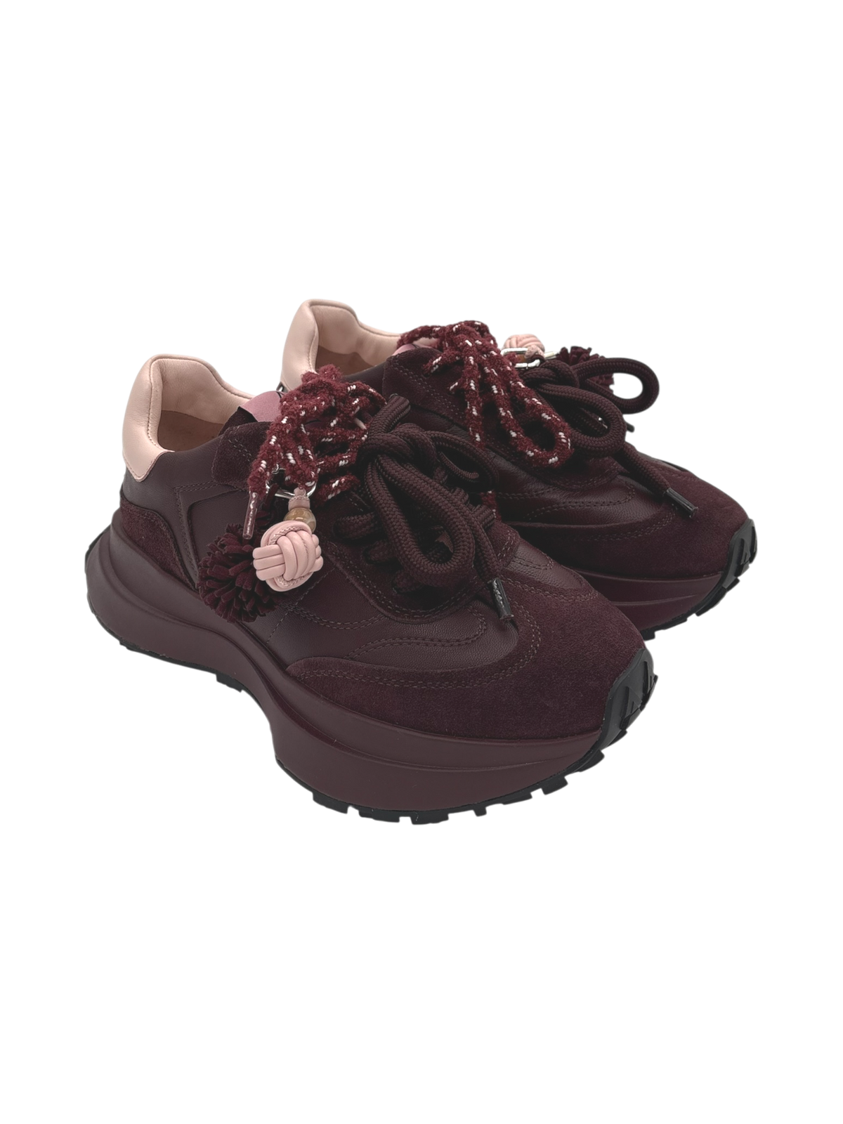 Sneakers donna Elena Iachi Space Emotion EE60 Wine