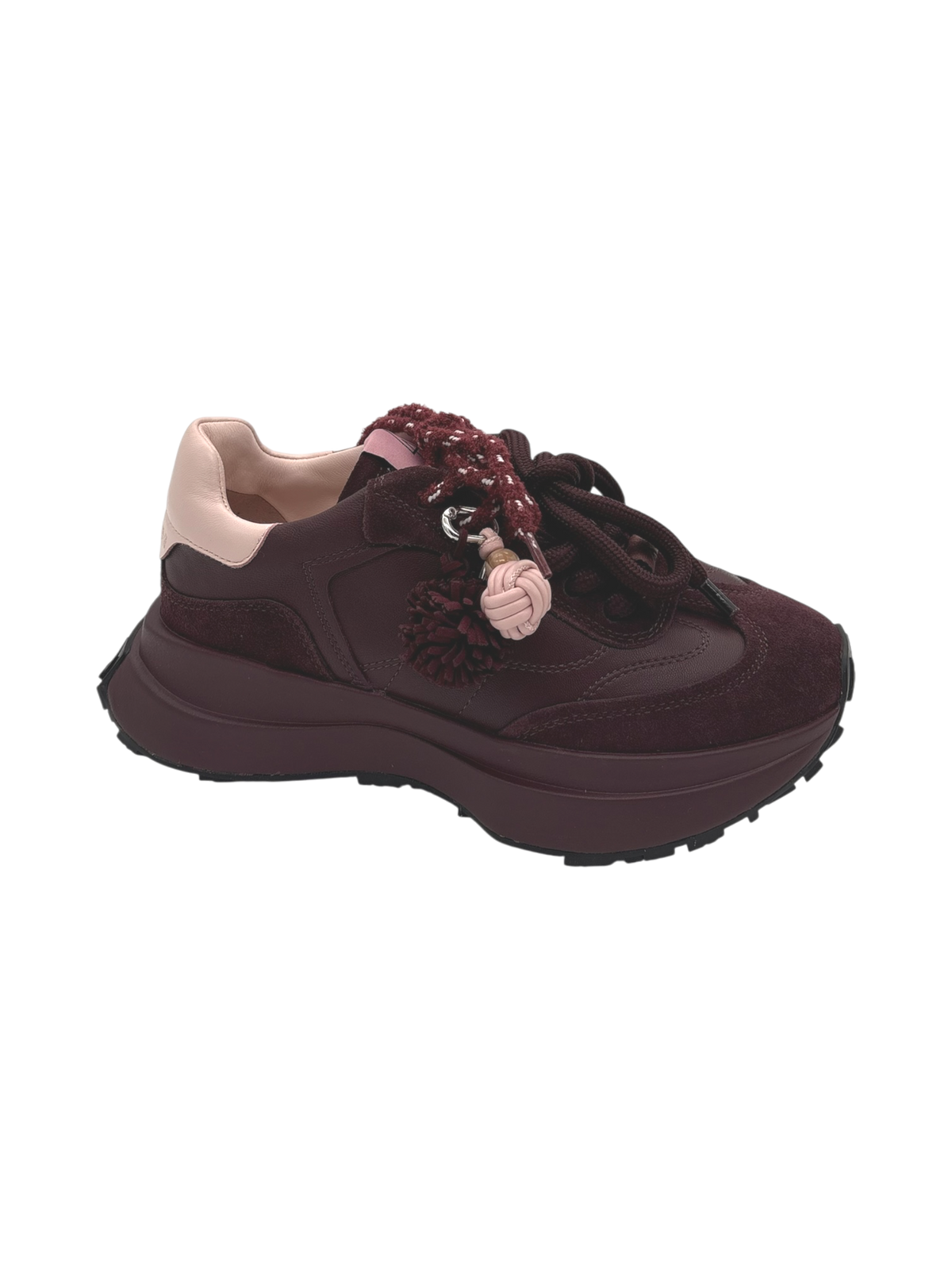 Sneakers donna Elena Iachi Space Emotion EE60 Wine