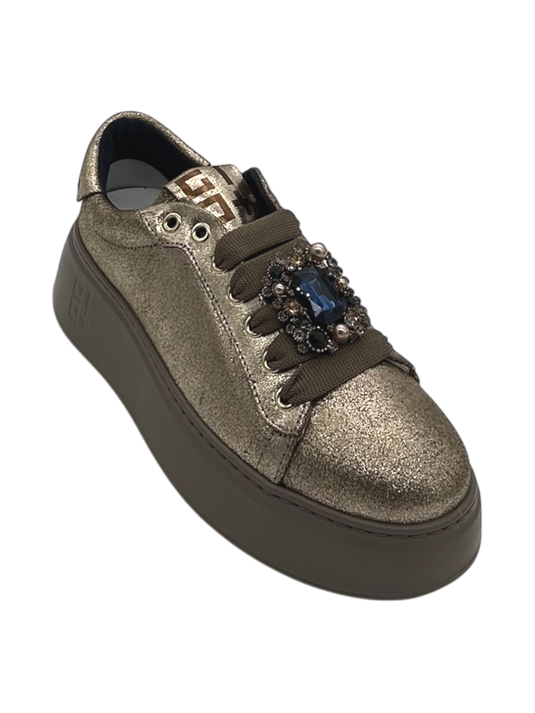 Sneakers pelle donna GIO+ Gold Chic - PIA 424 -