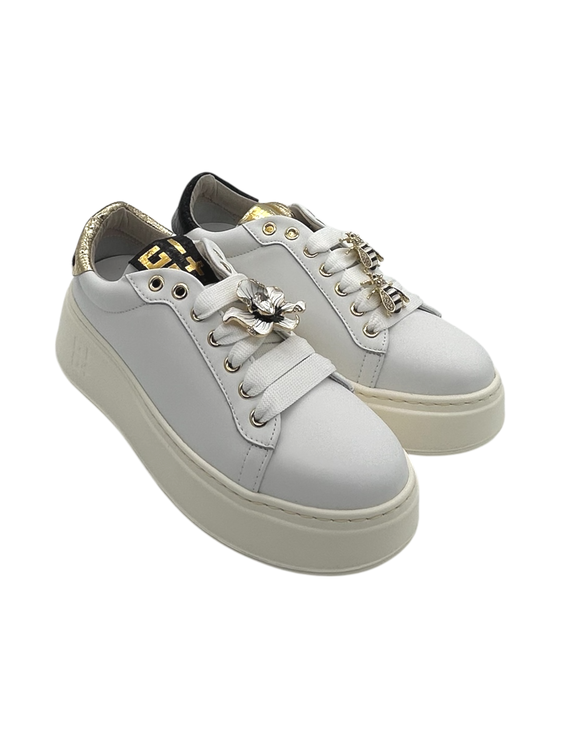 Sneakers pelle donna GIO+ White - PIA 438A -