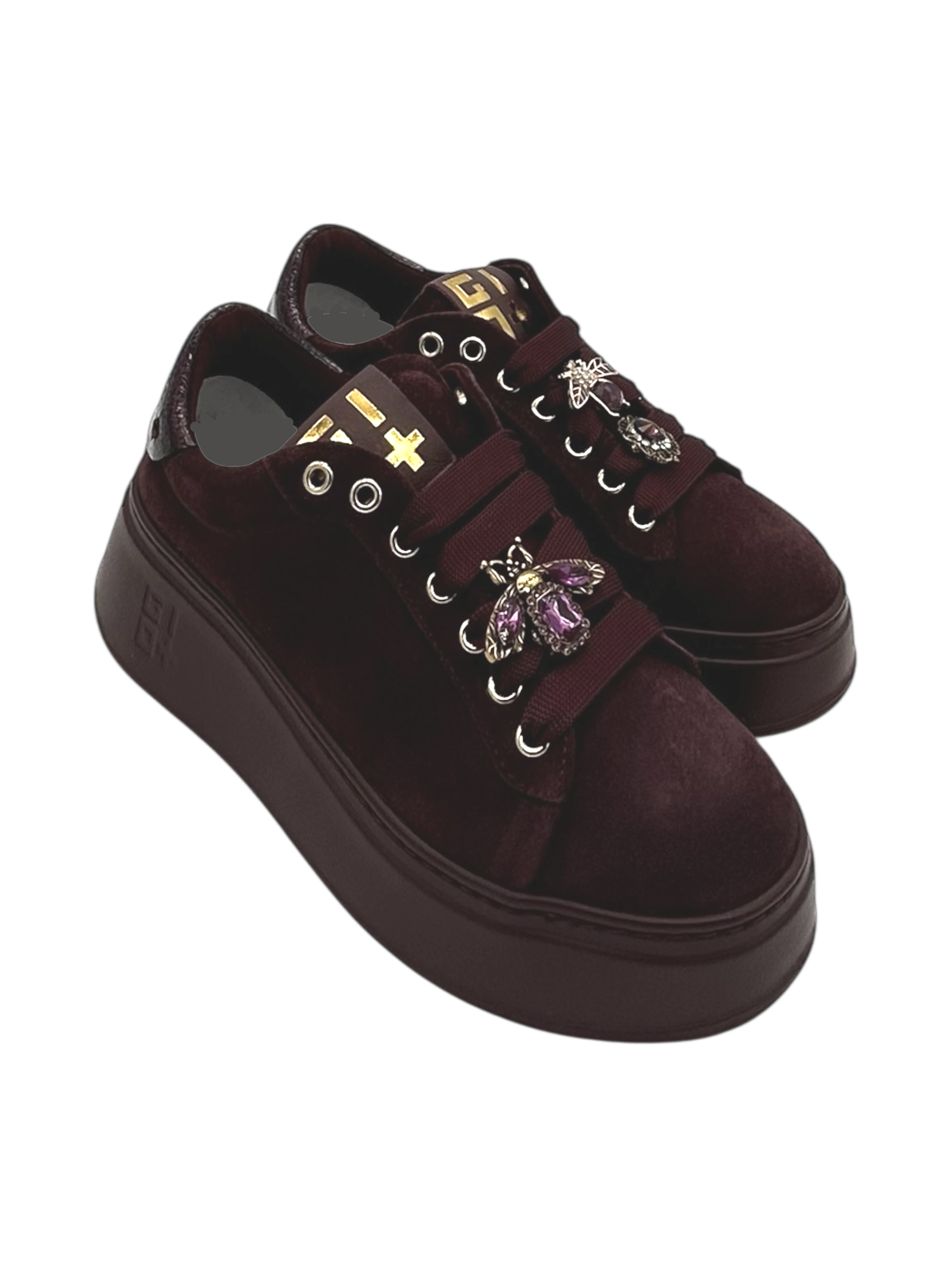 Sneakers camoscio donna GIO+ Porpora - PIA 422A -