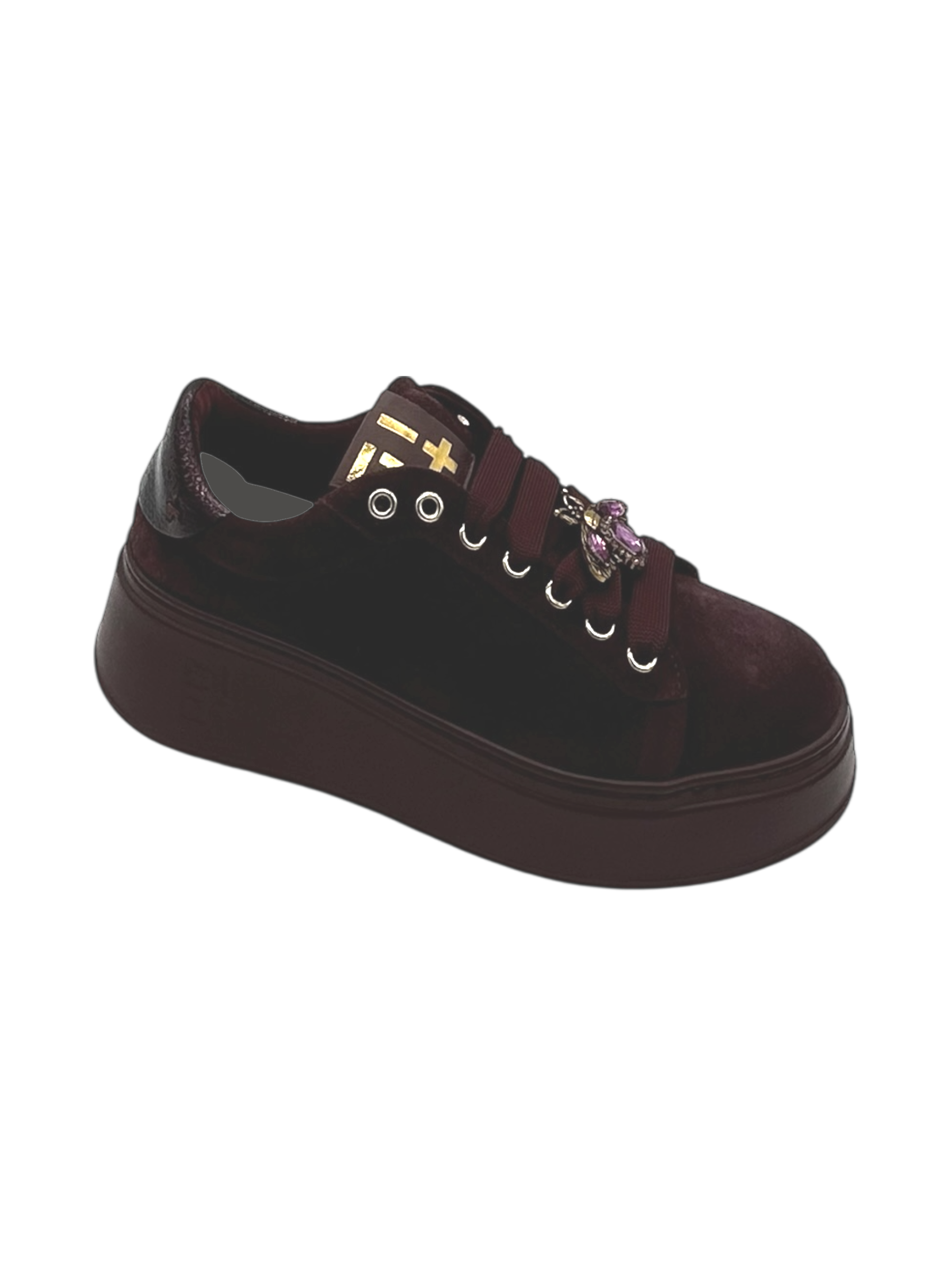 Sneakers camoscio donna GIO+ Porpora - PIA 422A -