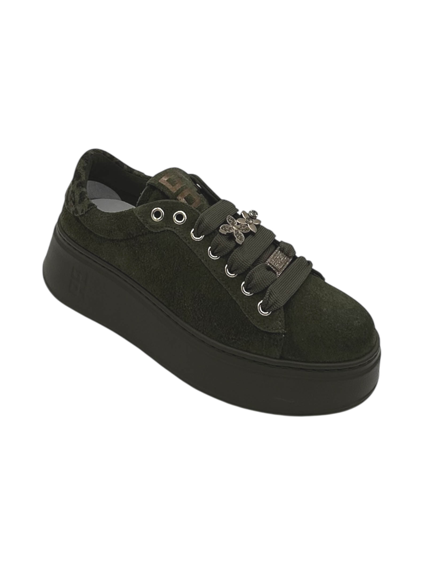 Sneakers camoscio donna GIO+ Green - PIA 402A -