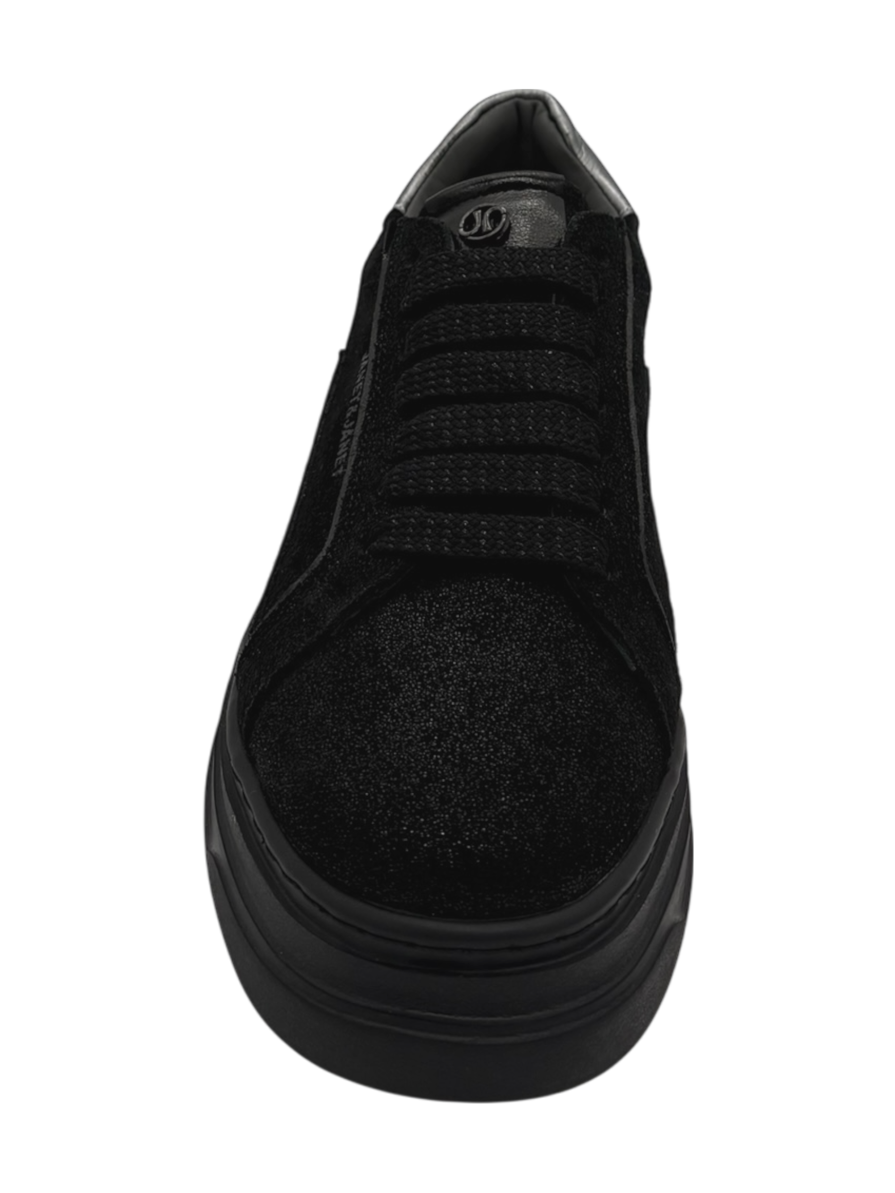 Sneakers pelle donna Janet & Janet Black -J430-