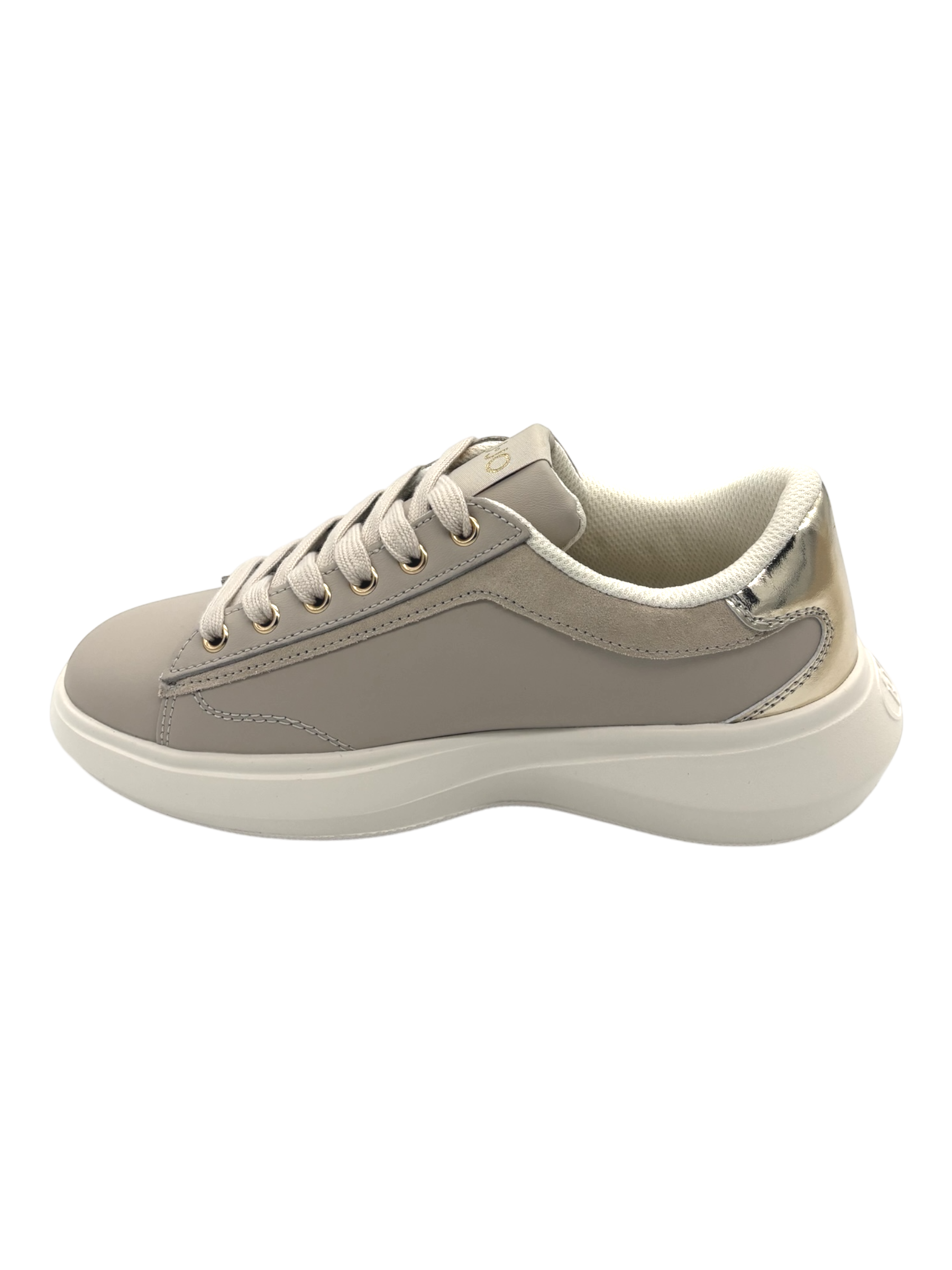 Sneakers pelle LIUJO Beige -Casper 01-