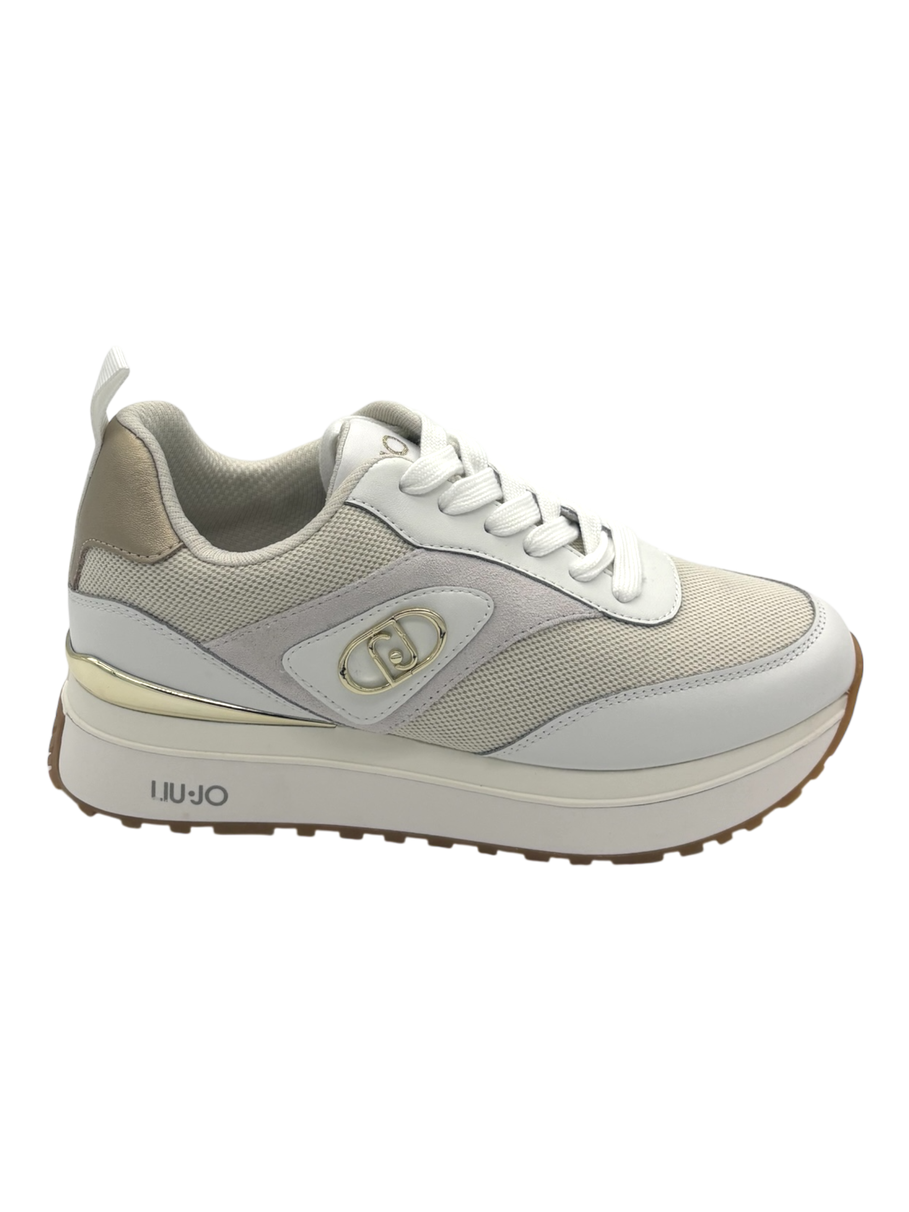 Sneakers pelle LIUJO White - Maxi Wonder 97bis -