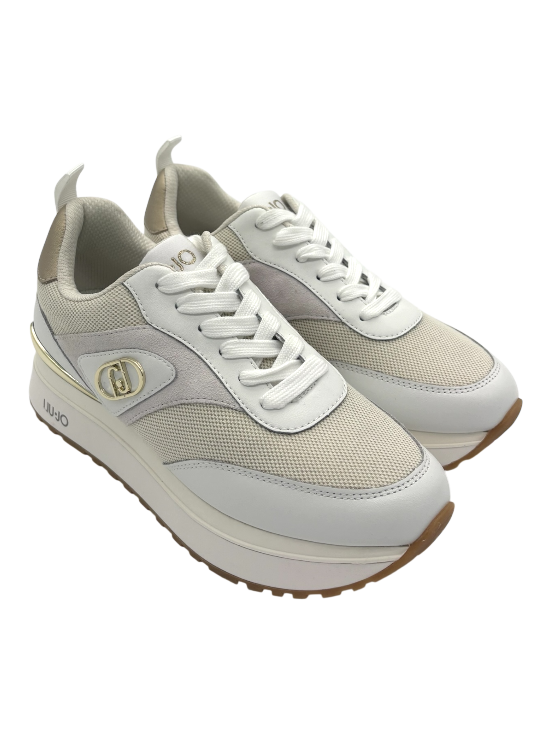 Sneakers pelle LIUJO White - Maxi Wonder 97bis -