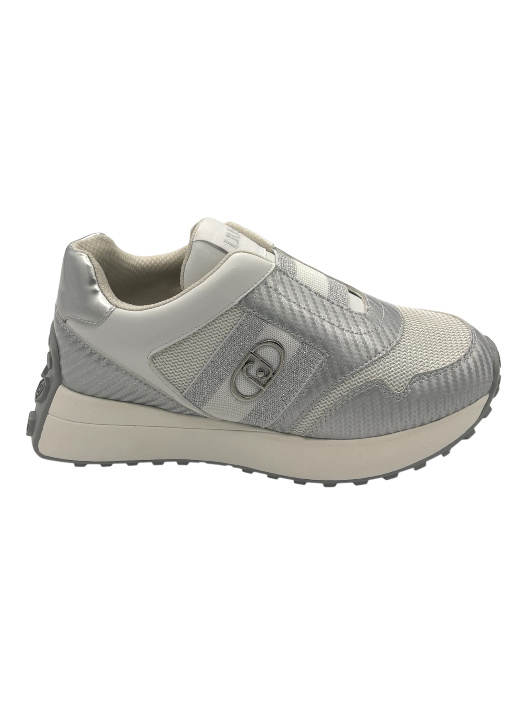 Sneakers pelle LIUJO White/silver - Lolo 21 -