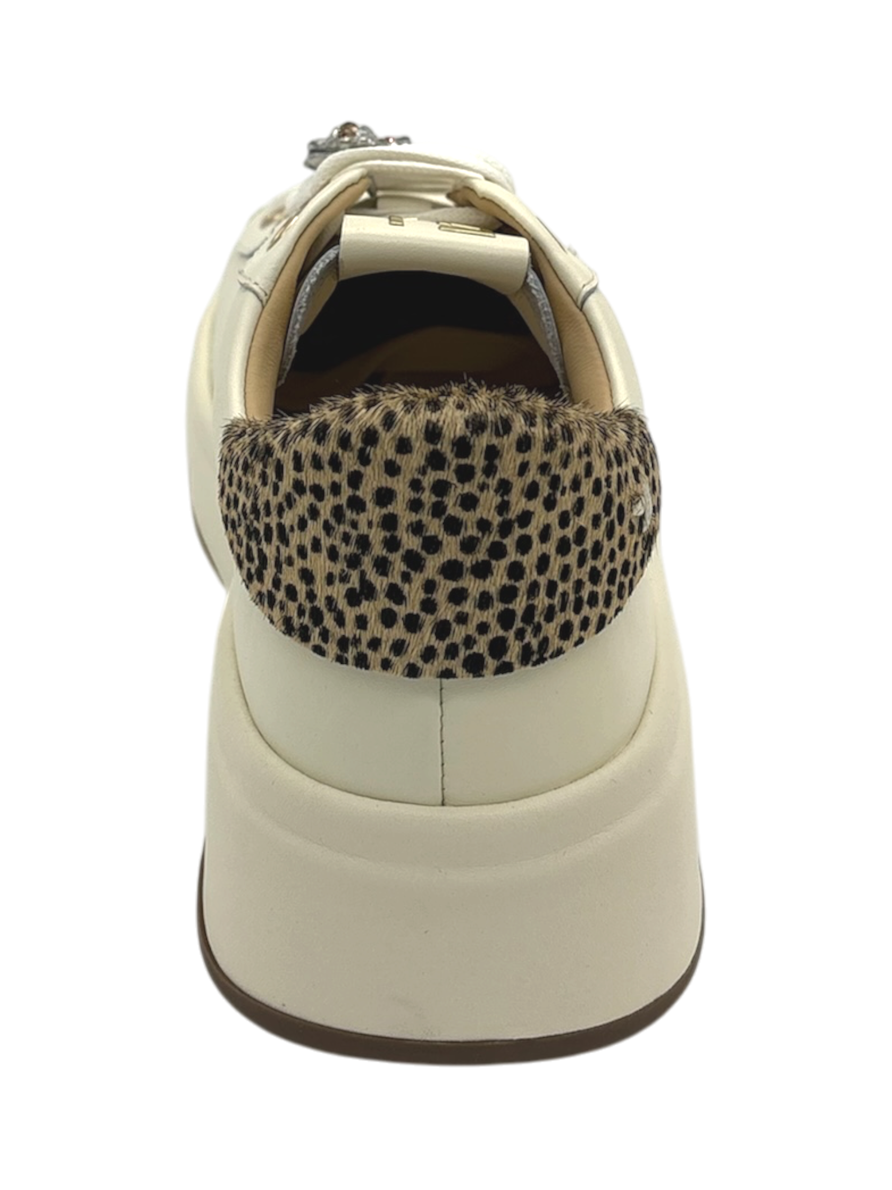 Sneakers Pelle Donna GIO+ Combi Milk - Oliva 146