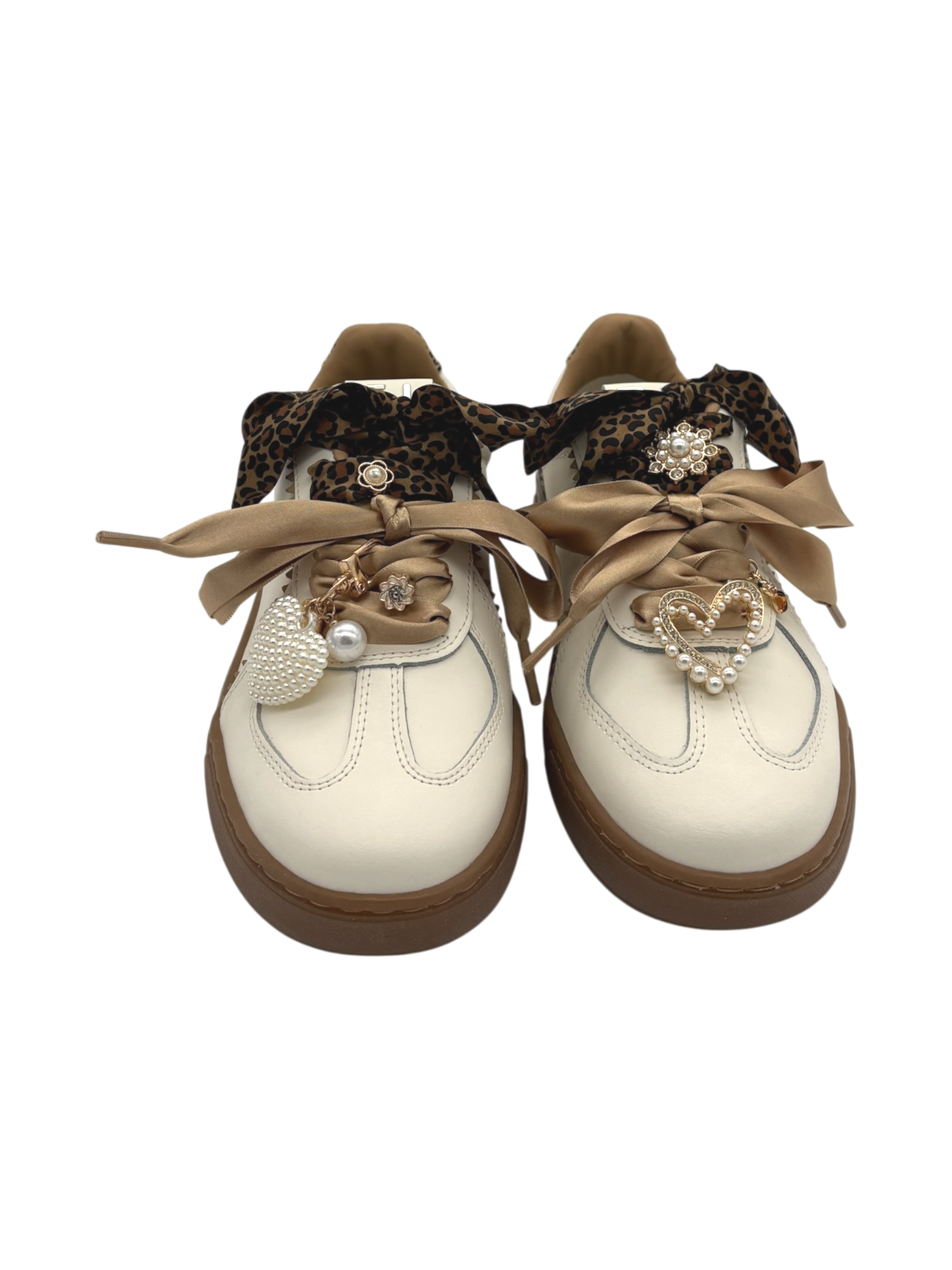Sneakers pelle donna GIO+ Combi White-Blue 1030