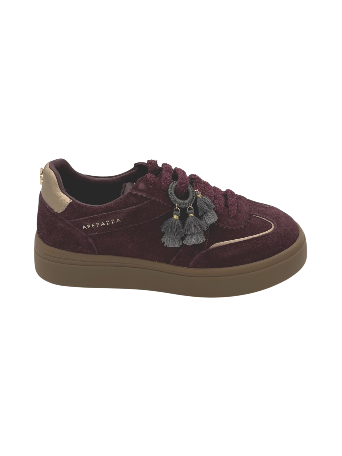 Sneakers Donna Apepazza Iris 02 Bordeaux
