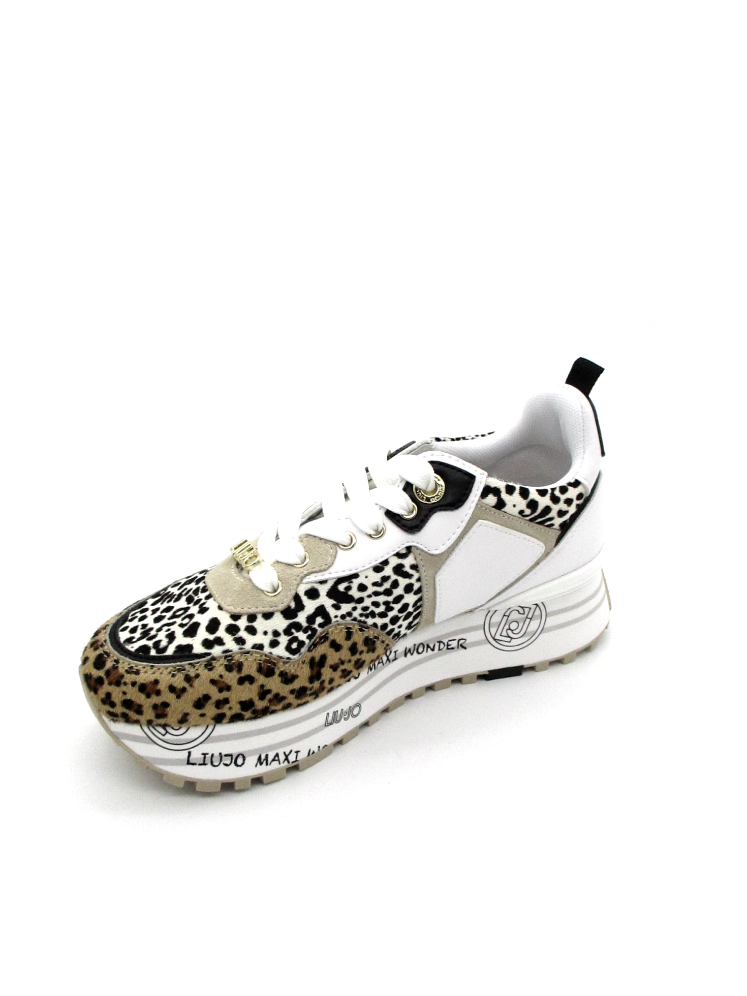 Sneakers LIUJO Pony Leopard - Maxi wonder 01 -