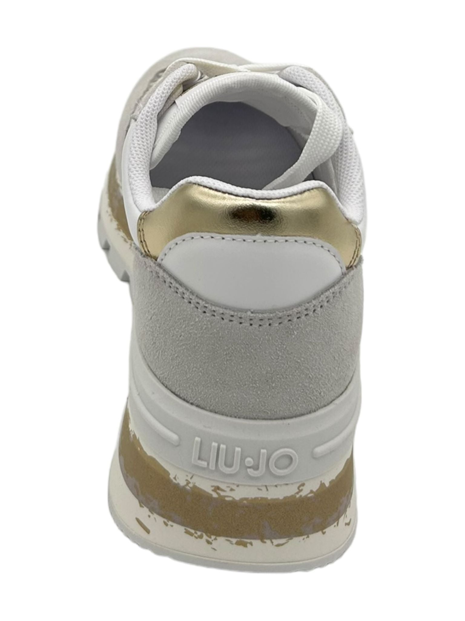 Sneakers LIUJO White Light Gold - Amazing 23 -