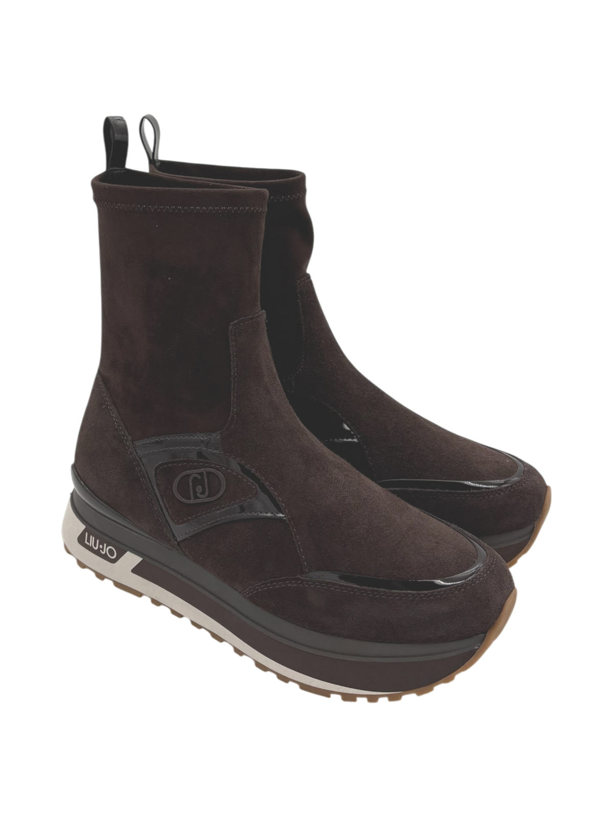 Sneakers boots da donna Liu Jo Maxi Wonder 104 Moka