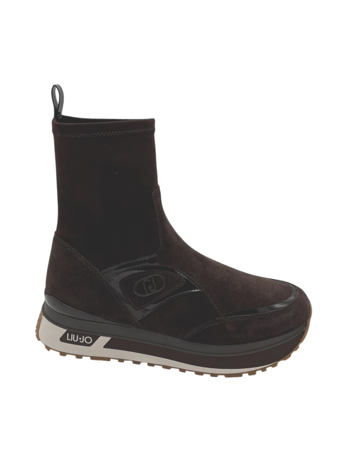Sneakers boots da donna Liu Jo Maxi Wonder 104 Moka