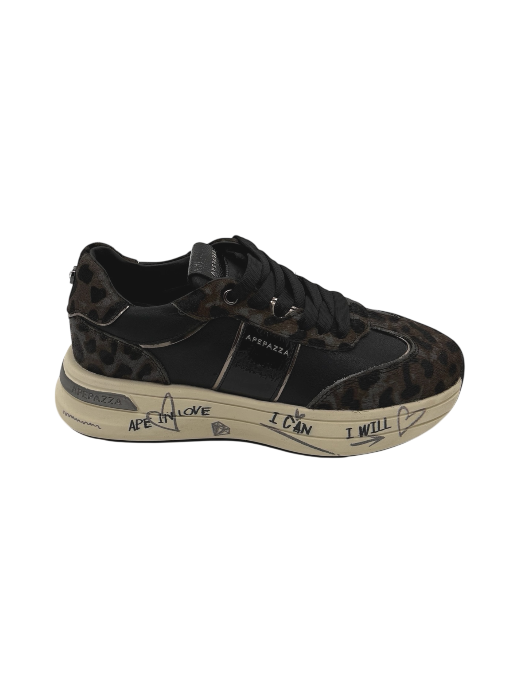 Sneakers donna Apepazza  Black  -Melissa-