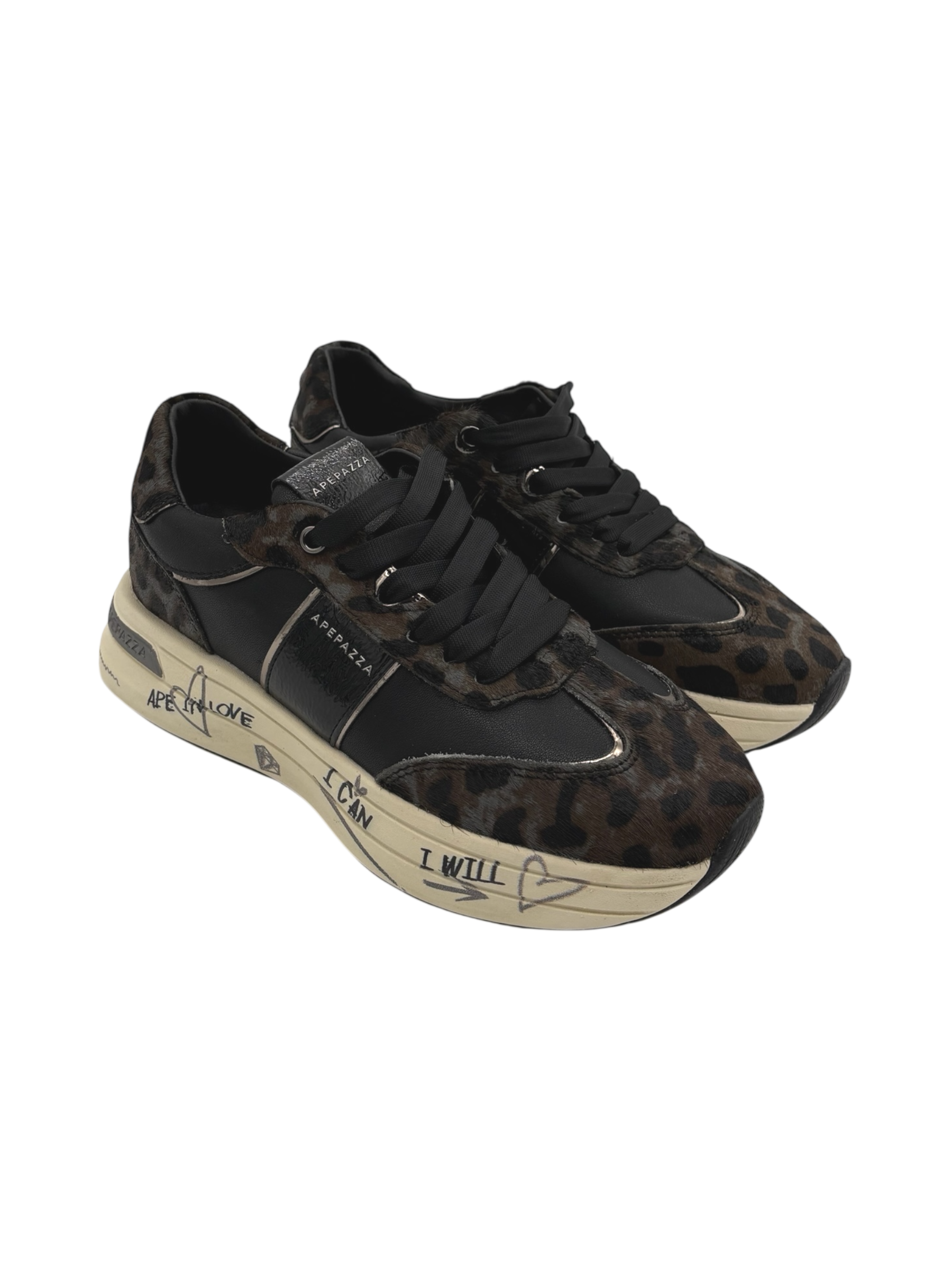 Sneakers donna Apepazza  Black  -Melissa-
