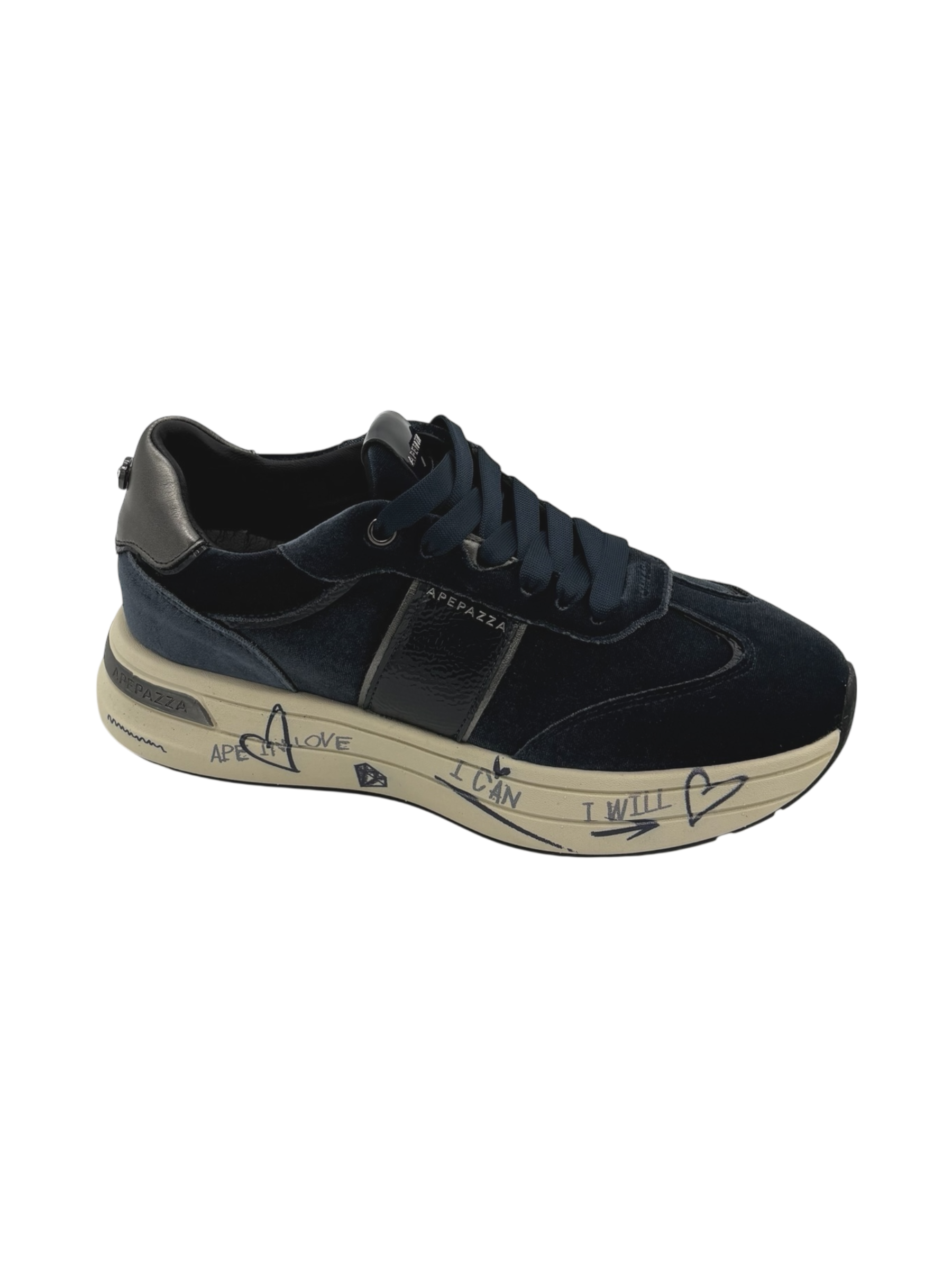 Sneakers donna Apepazza Blue  -Melissa-