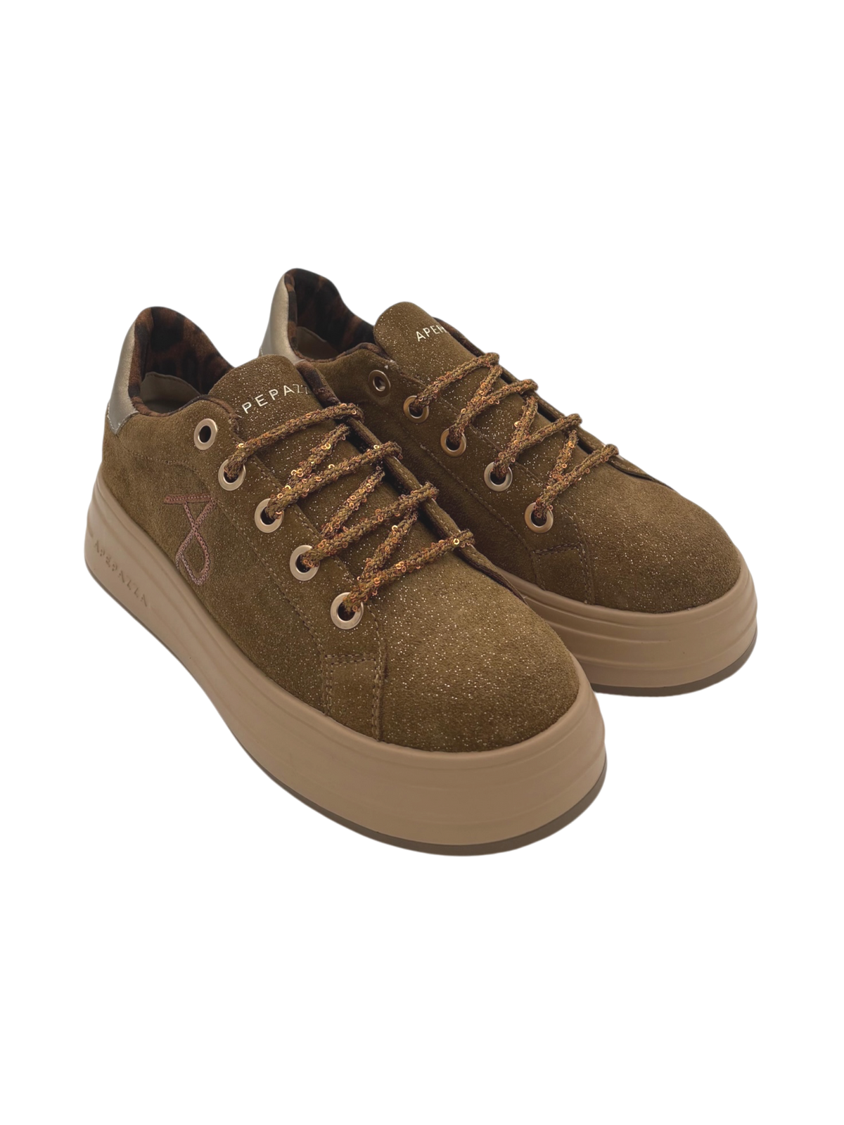 Sneakers donna Apepazza Lifty 29 Cognac