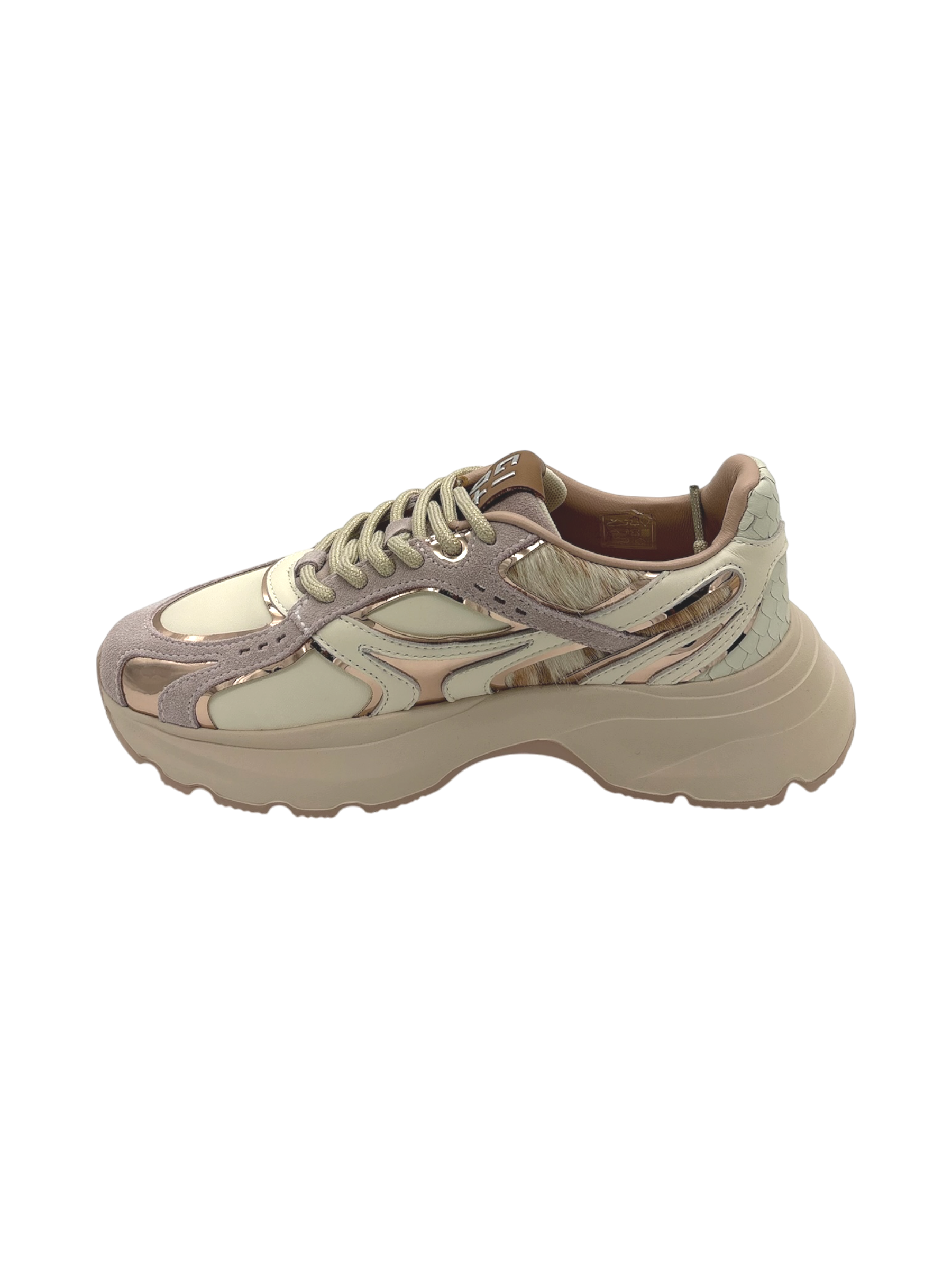 Sneakers pelle donna GIO+ Combi Sahara Dalia 33