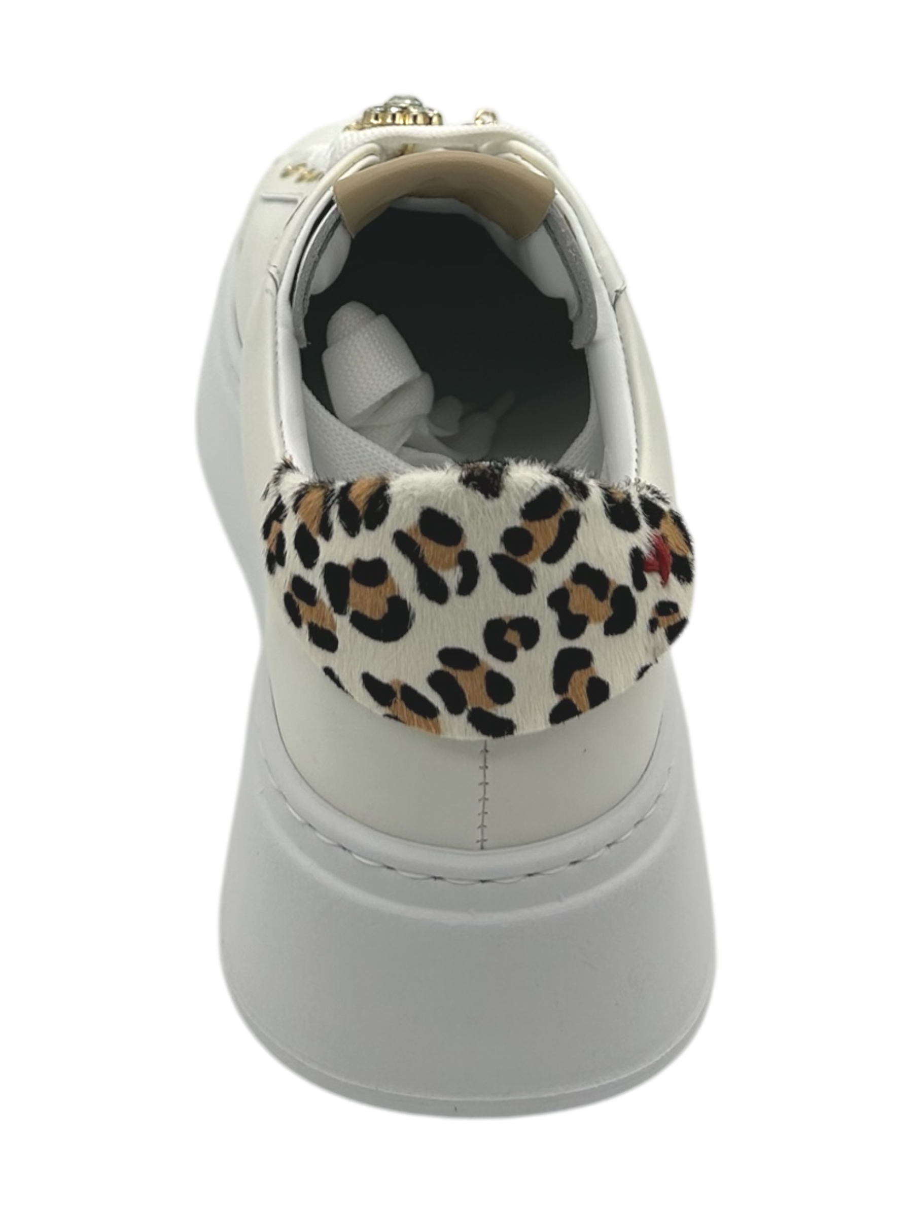 Sneakers pelle donna GIO+ Casual Chic Animalier   - PIA354 A -