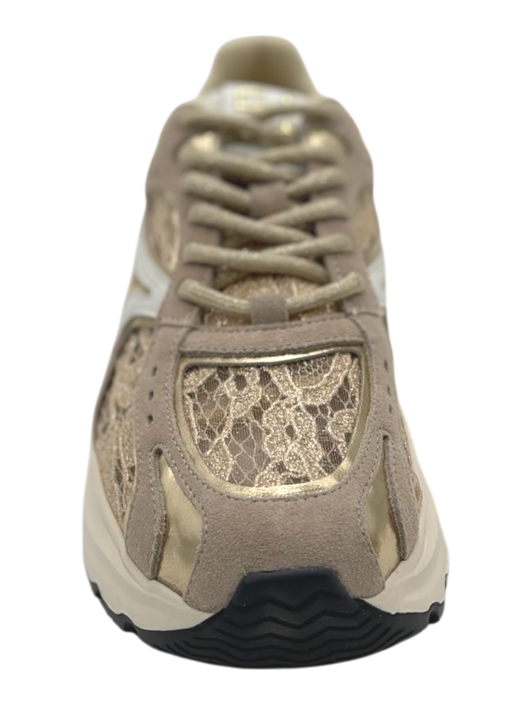 Sneakers pelle donna GIO+ combi Pizzo -Dalia 14 -