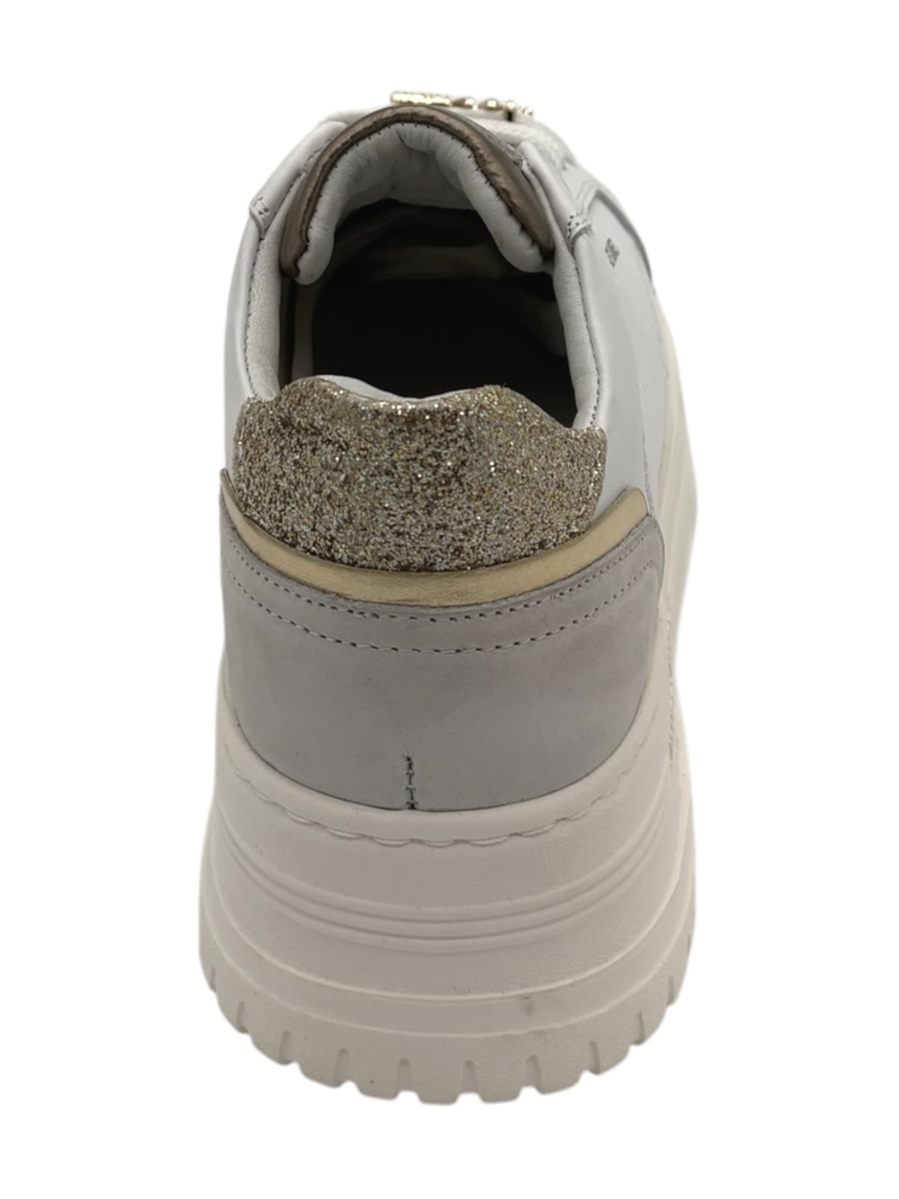 Sneakers pelle donna Janet & Janet White -J422-