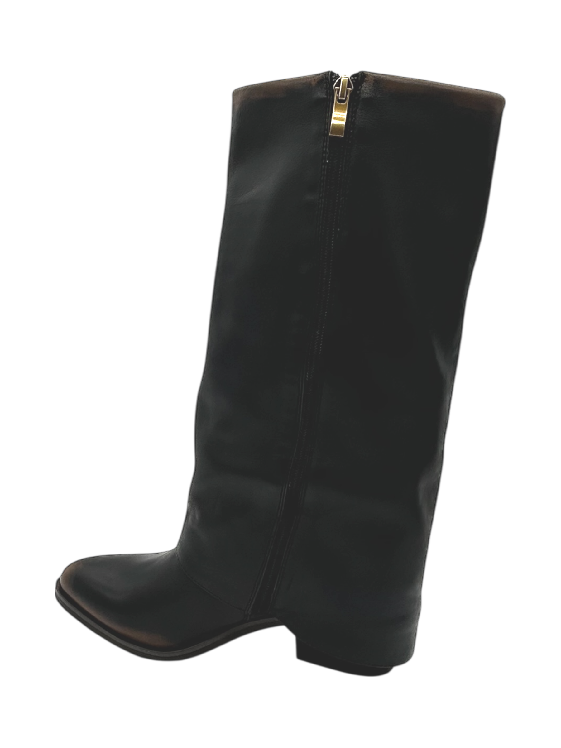 Stivale pelle donna BRUNO PREMI Cuoio Nero -BM5606X-