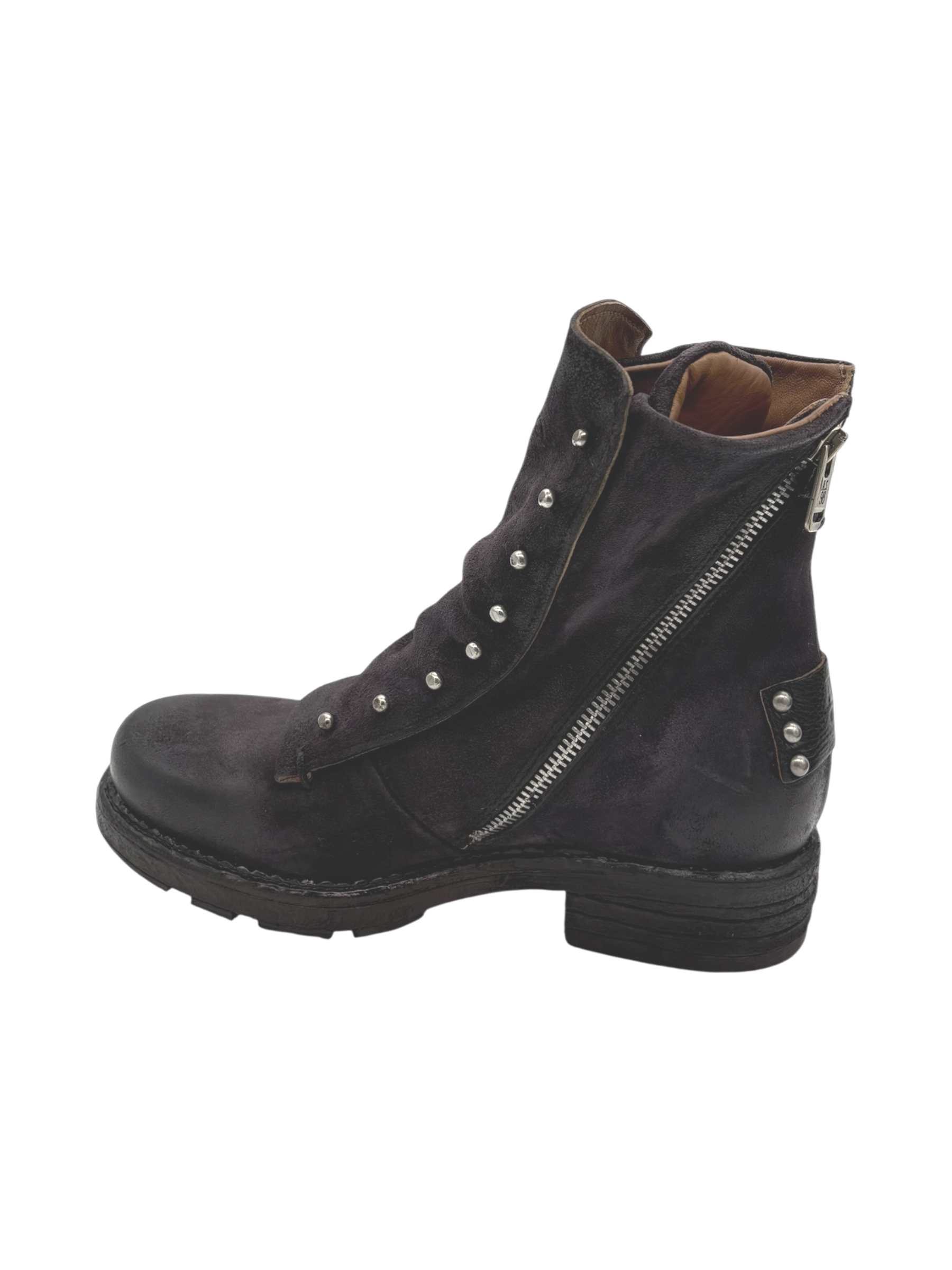 Stivaletto Pelle Donna AS98 Muse C41208 | Viola