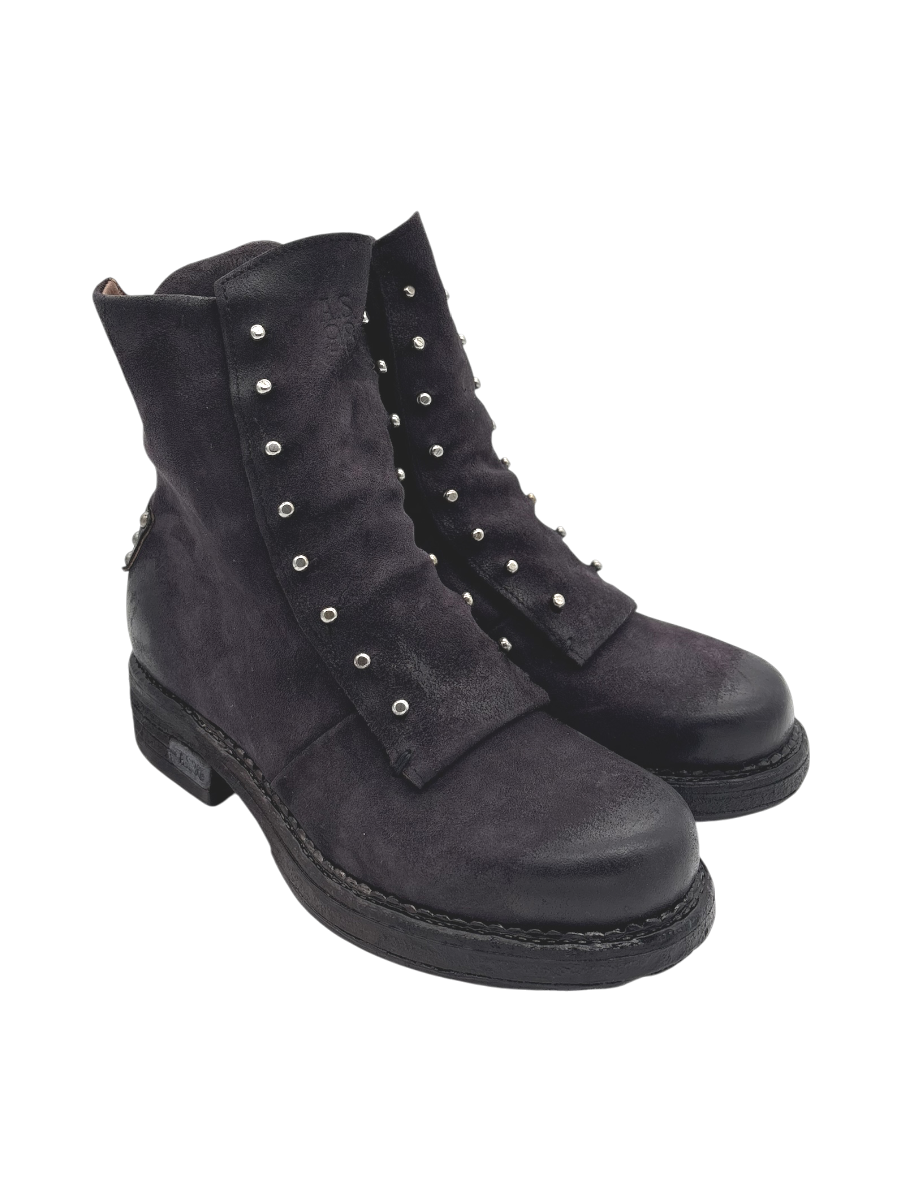 Stivaletto Pelle Donna AS98 Muse C41208 | Viola