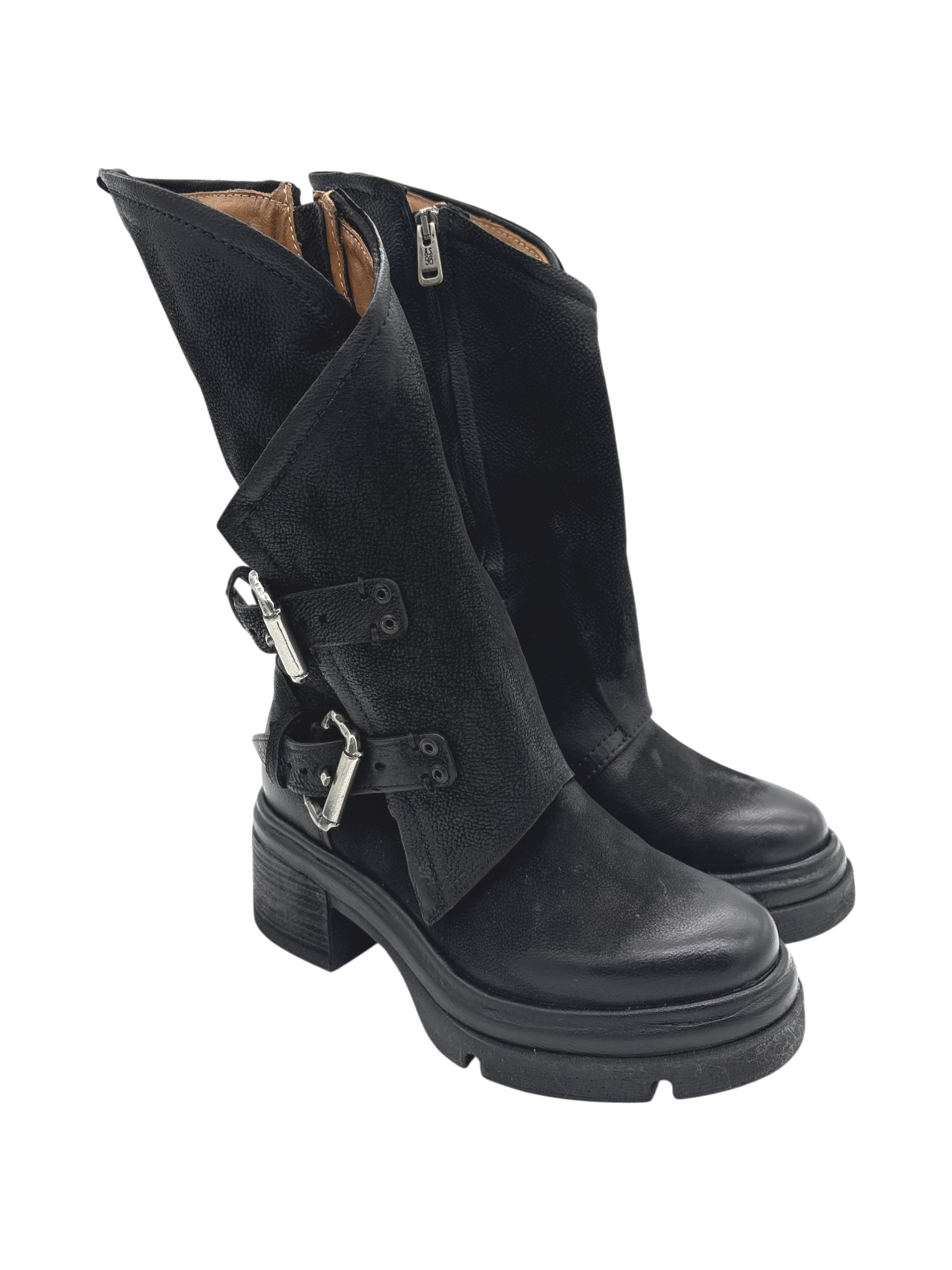 Stivale Pelle Donna AS98 A89348 | Nero