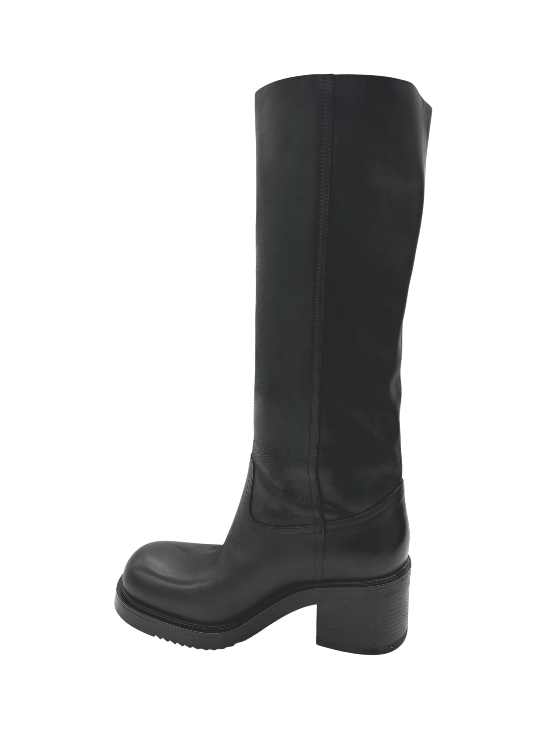 Stivale pelle donna ELENA IACHI Boston Nero - E4785