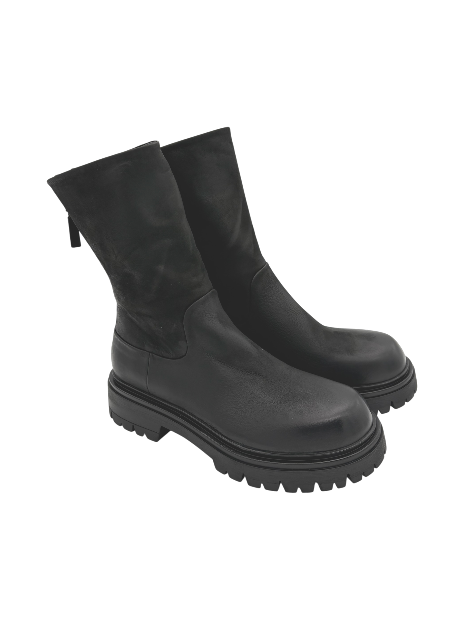 Stivale pelle donna ELENA IACHI Boston Nero - E4426